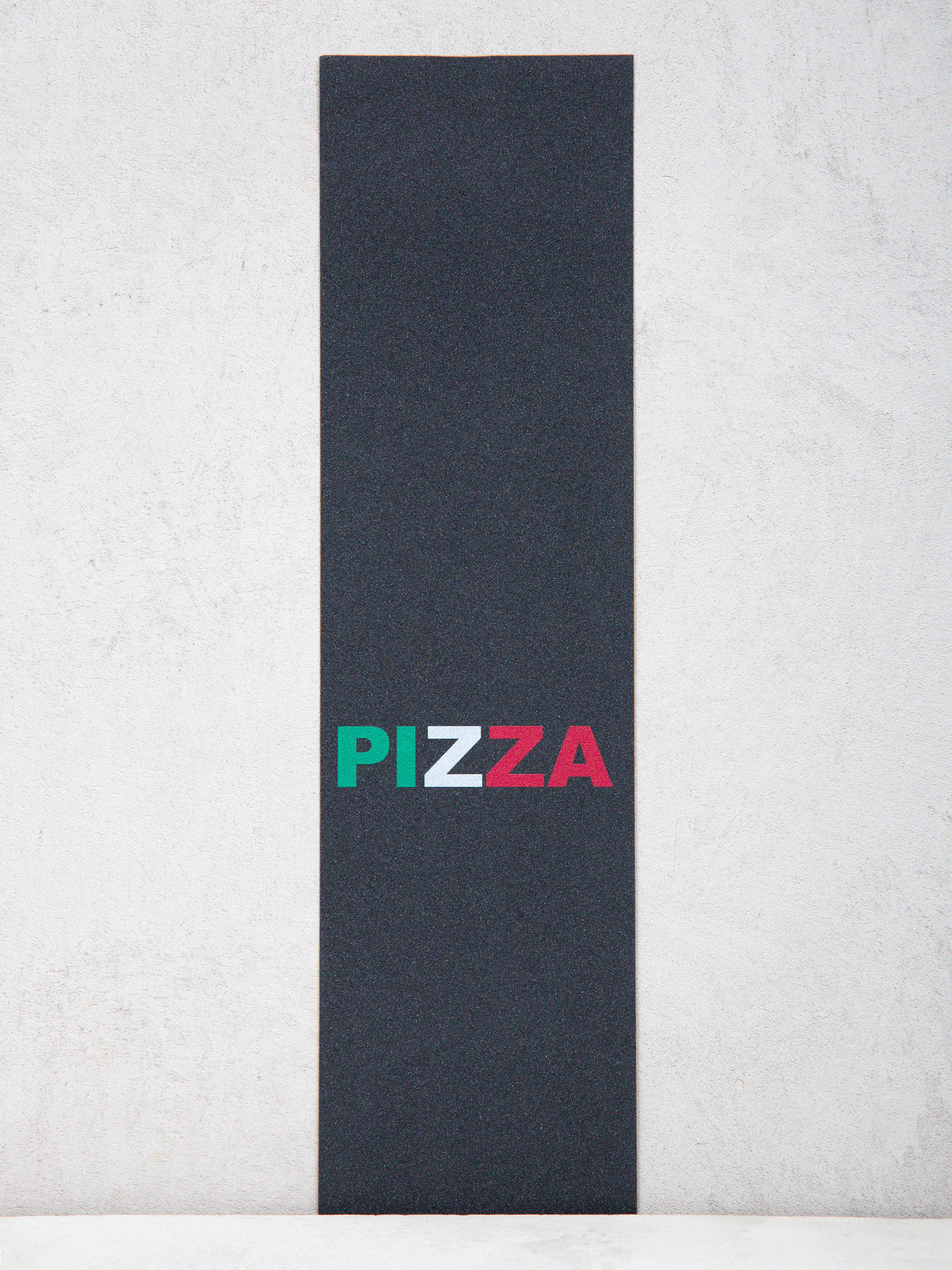 Papier Pizza Skateboards Logo Pizza (black)