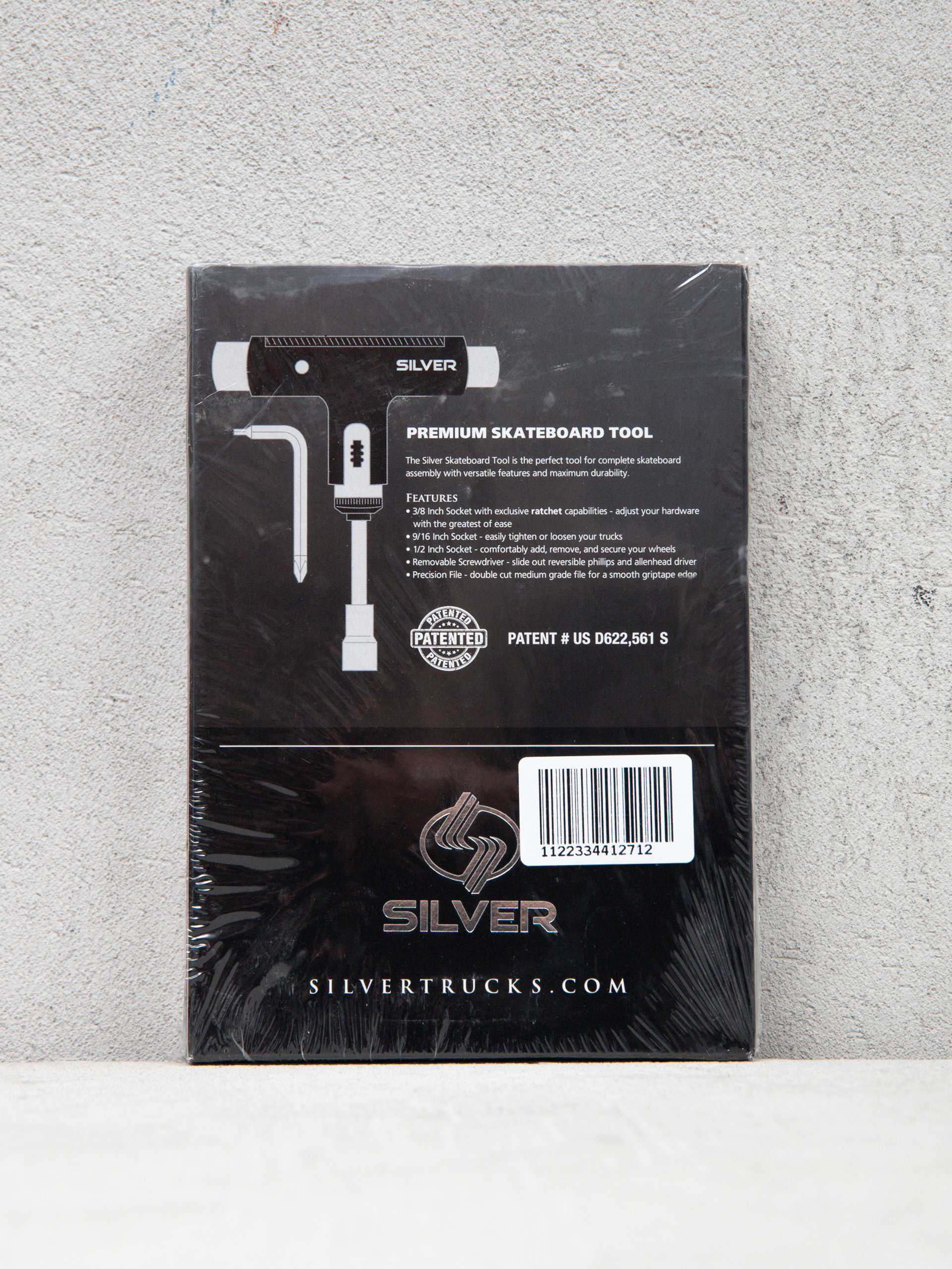 Klucz Silver Premium Skateboard Tool (red/gold)