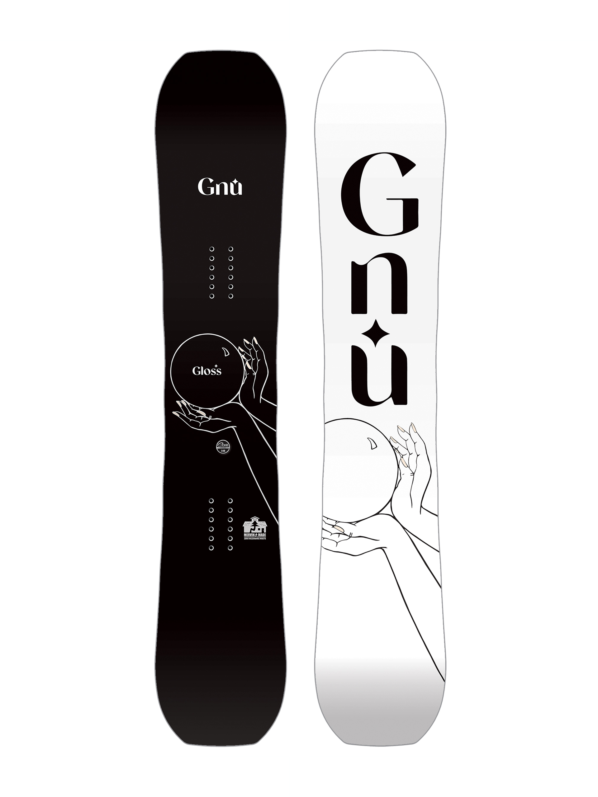 Damska Deska snowboardowa Gnu Gloss