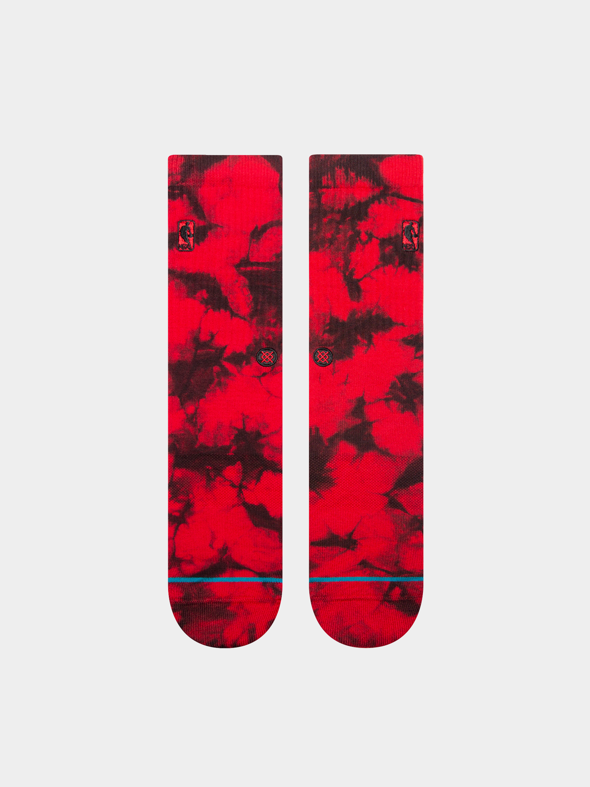 Skarpetki Stance Nba Logoman Dye (red)