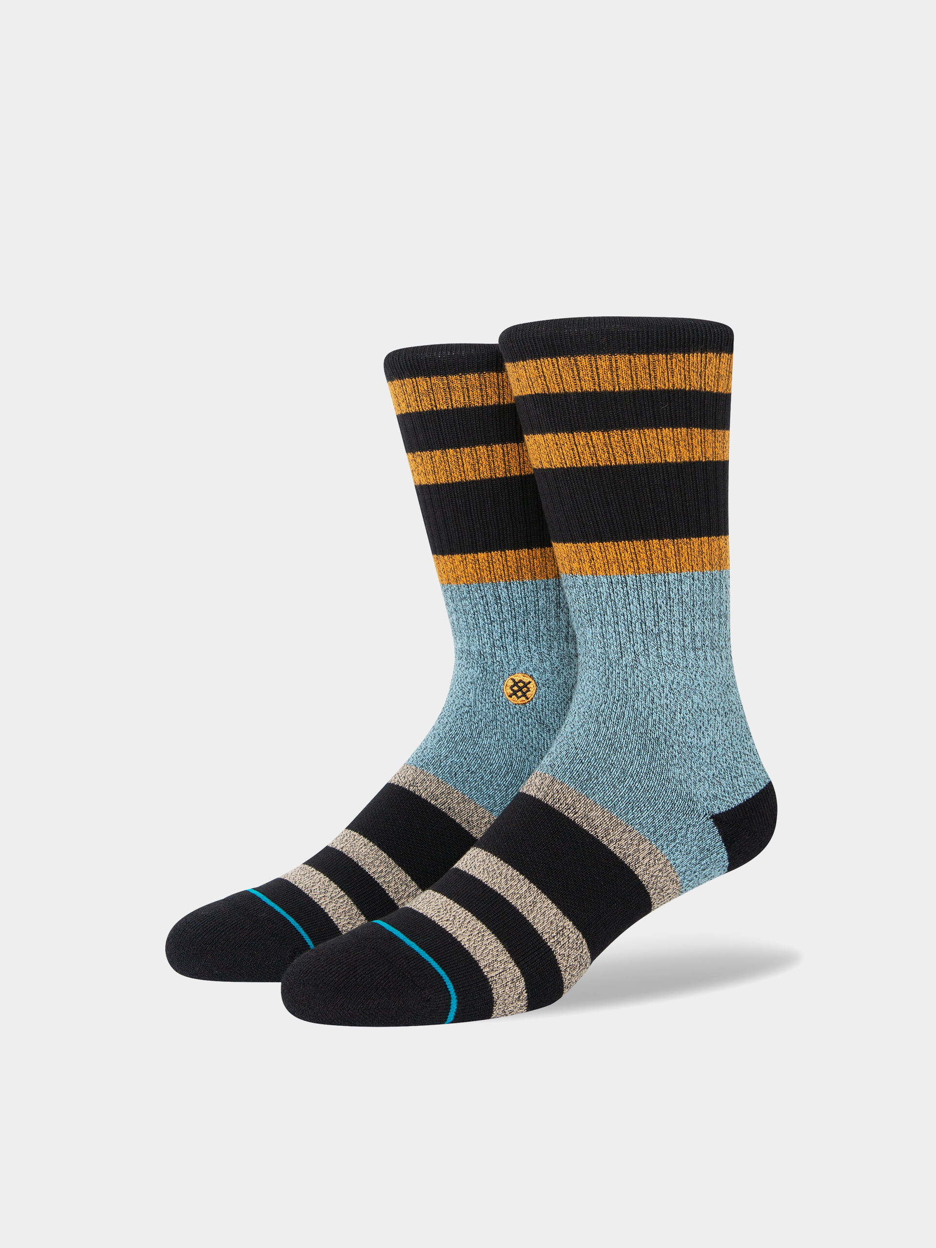 Skarpetki Stance Staggered (washed black)