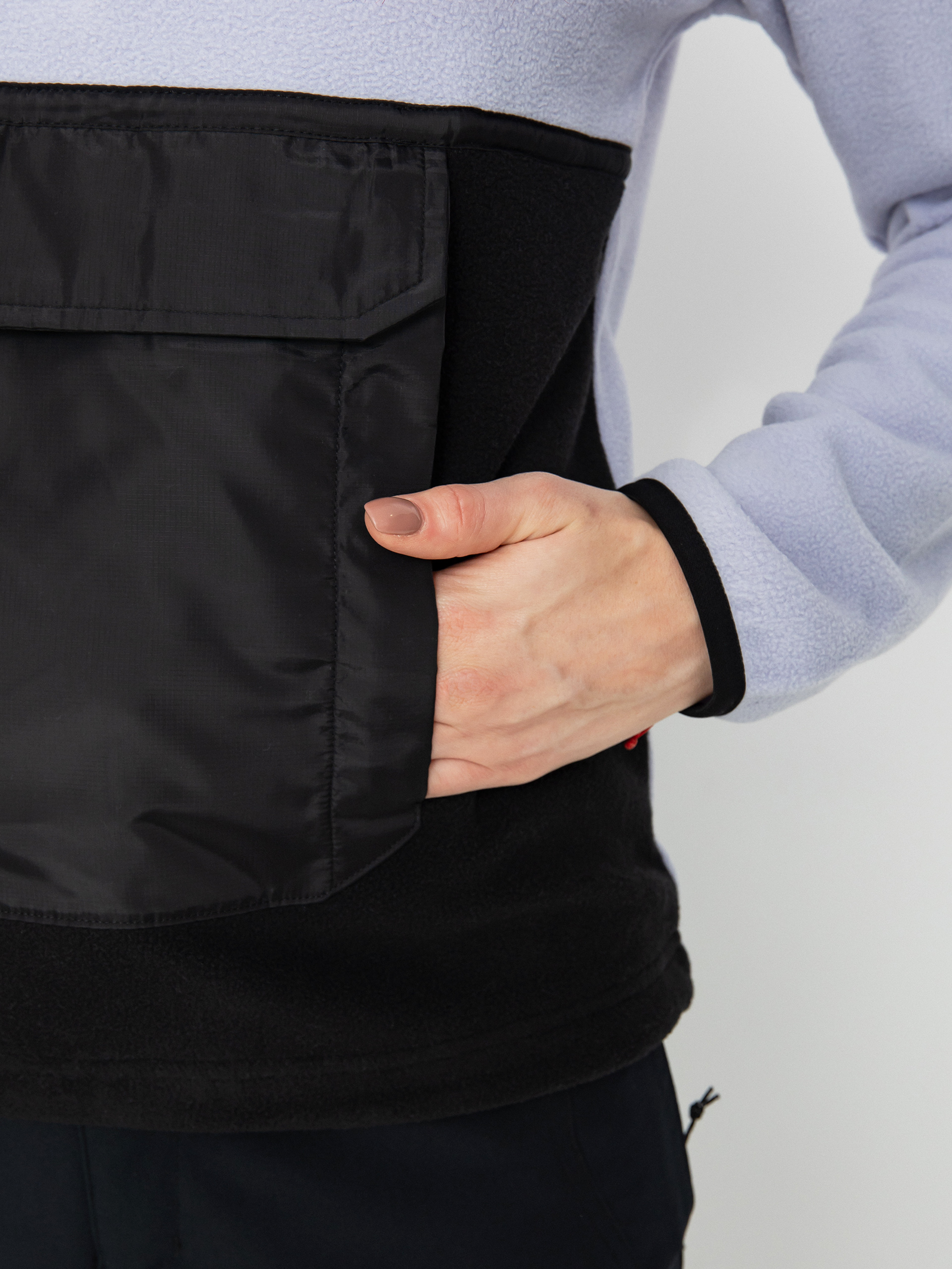 Damska Bluza aktywna Volcom Polar 1/2 Zip (lilac ash)