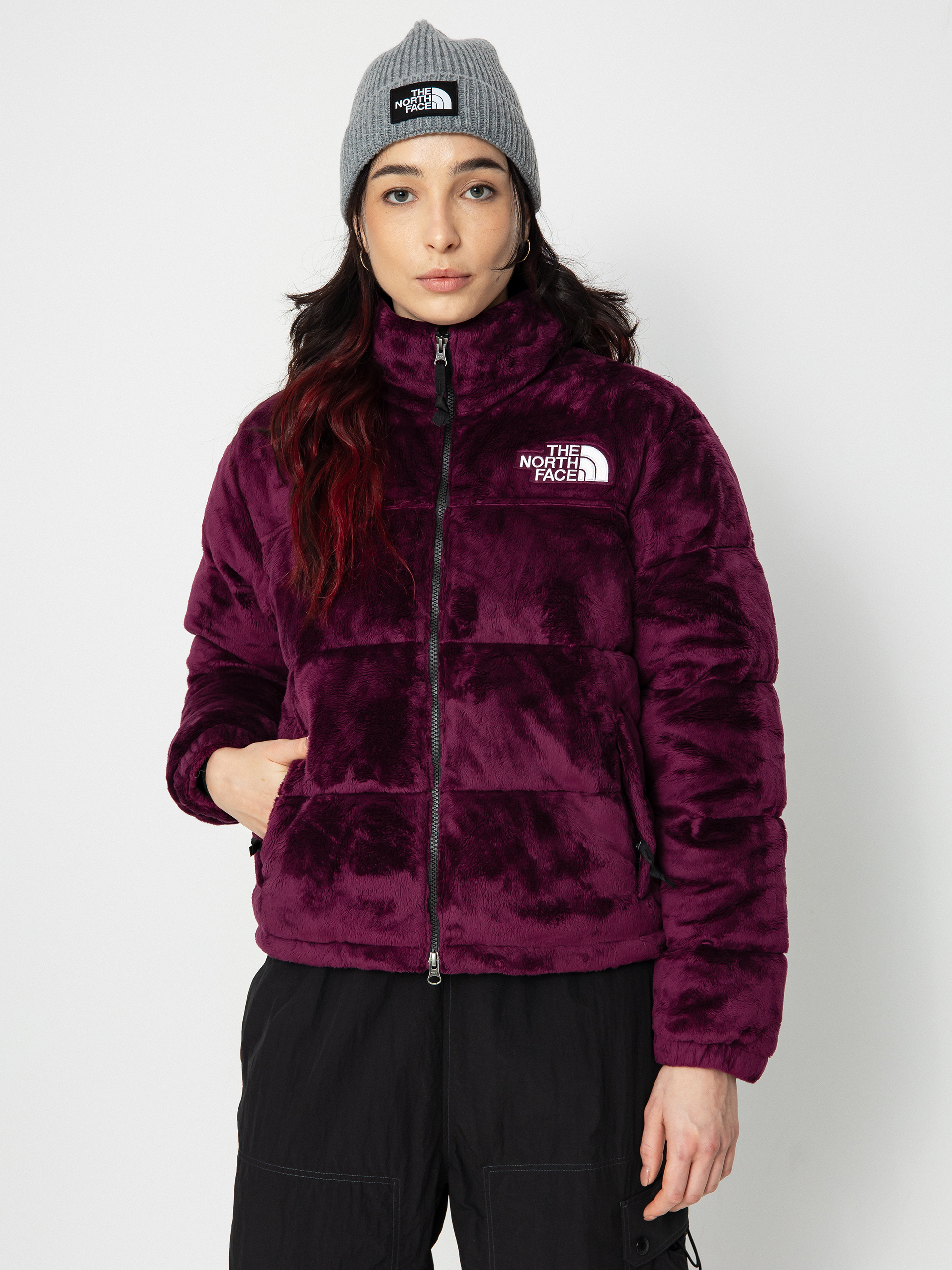 【えん】THE NORTH FACE Versa Velour Kurtka The North Face Versa Velour Nuptse Wmn - różowy