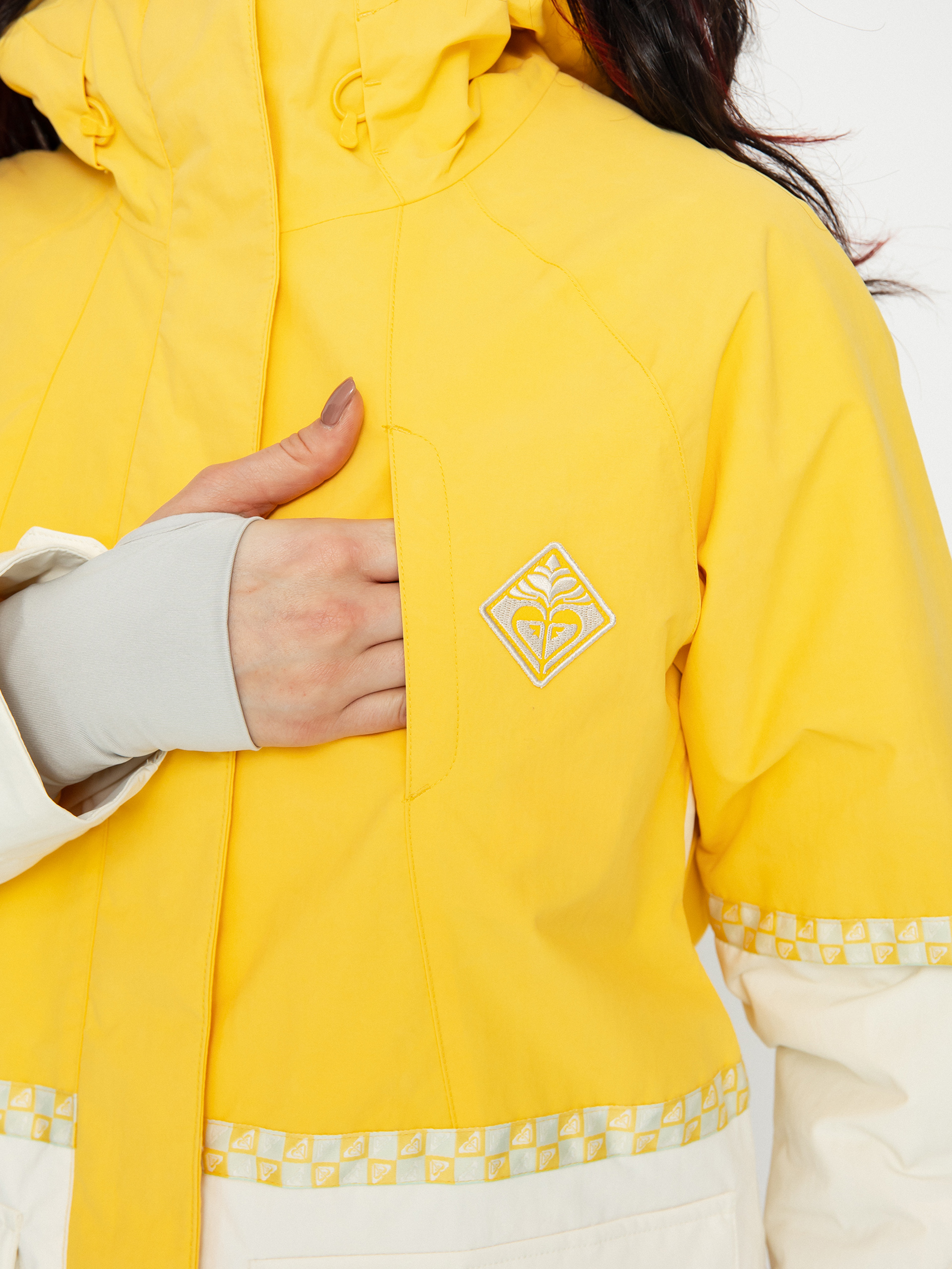 Damska Kurtka snowboardowa Roxy Ritual (sunset gold)