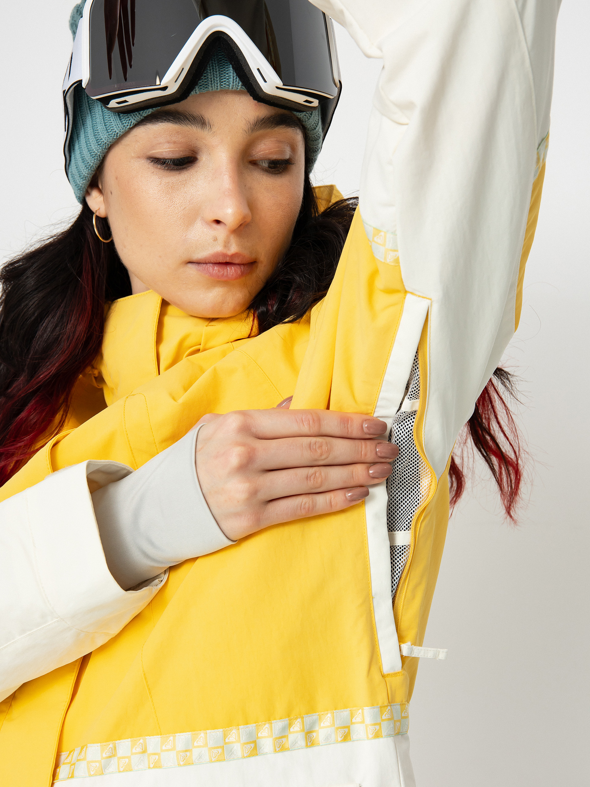 Damska Kurtka snowboardowa Roxy Ritual (sunset gold)