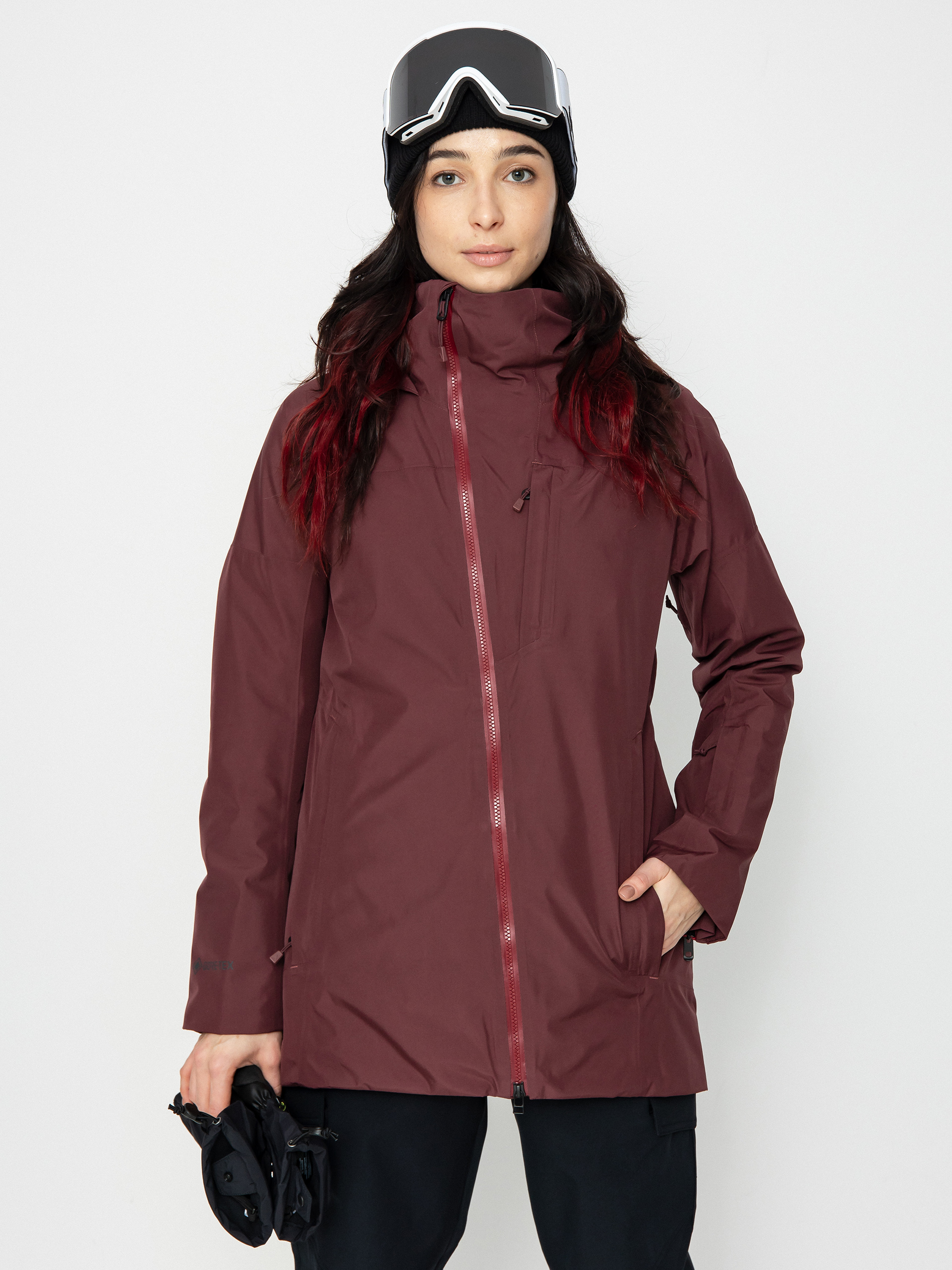 Kurtka snowboardowa Burton Pillowline Gore Tex Wmn (almandine)