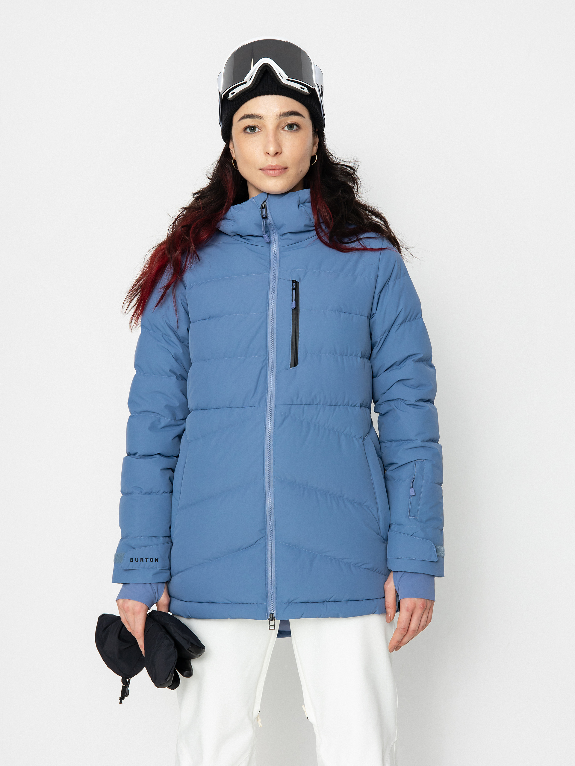 Damska Kurtka snowboardowa Burton Loyil Down (slate blue)