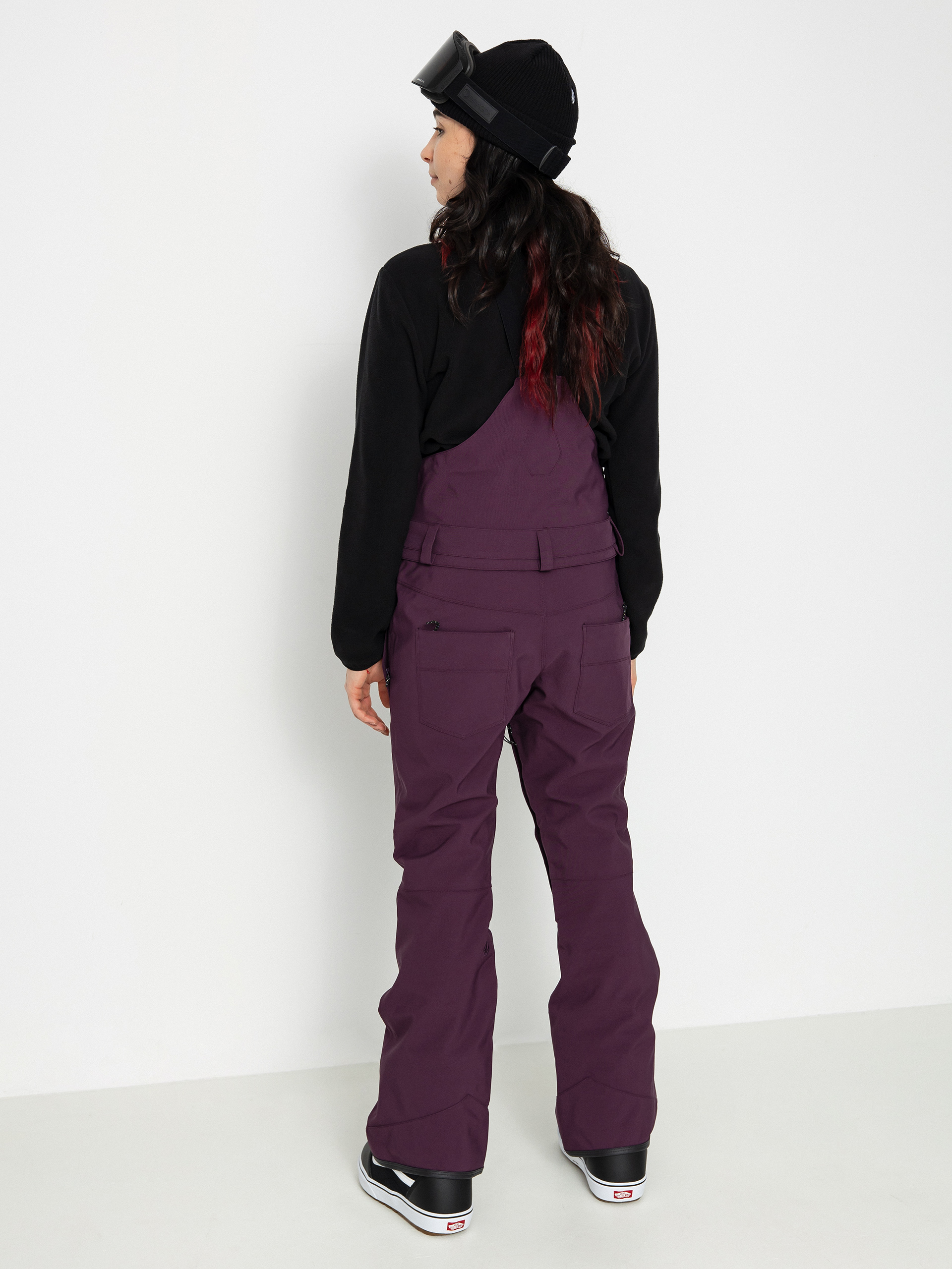 Damskie Spodnie snowboardowe Volcom Swift Bib Overall (blackberry)