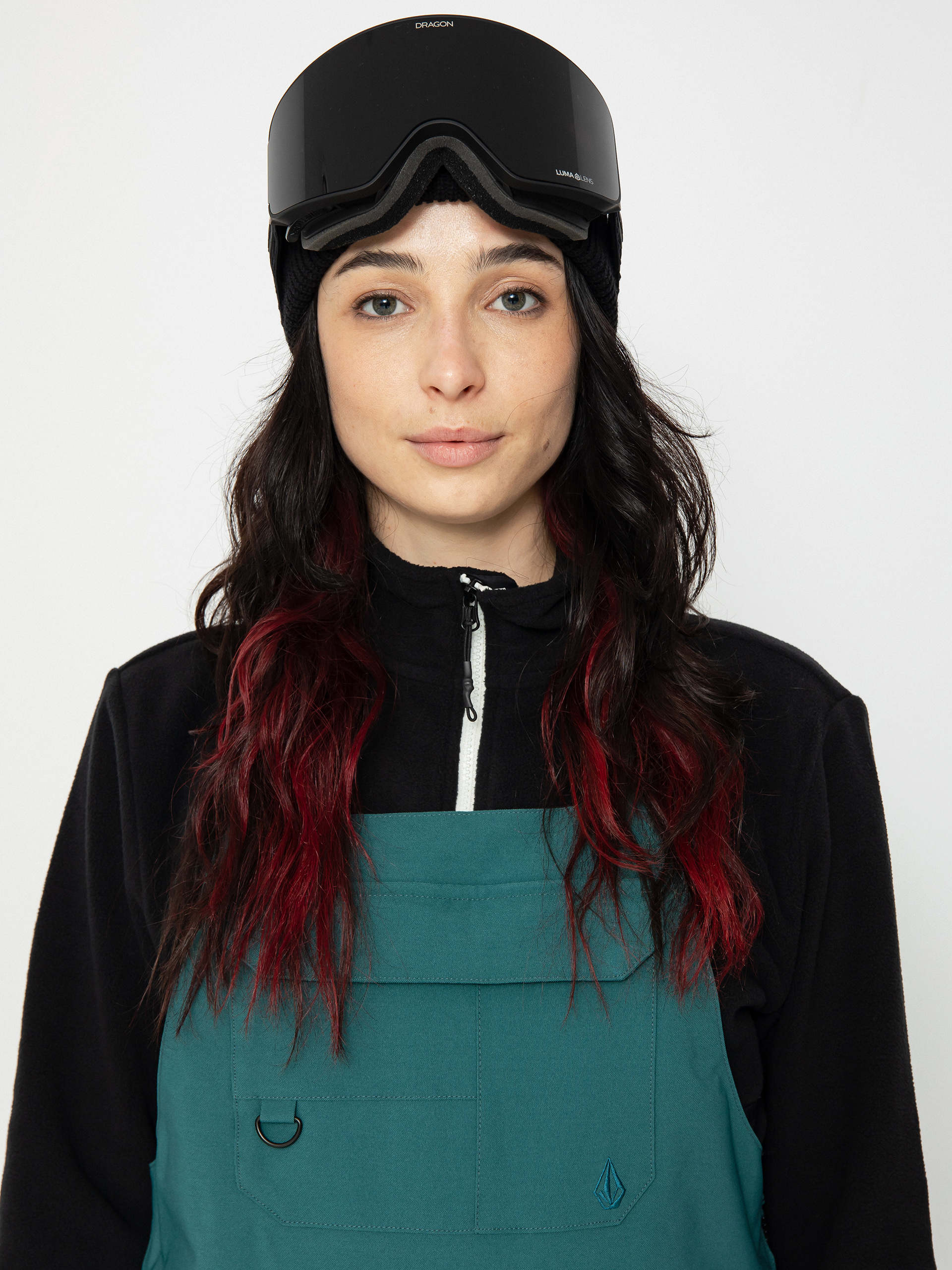 Damskie Spodnie snowboardowe Volcom Creston 3Dstretch Bib Overall (balsam)