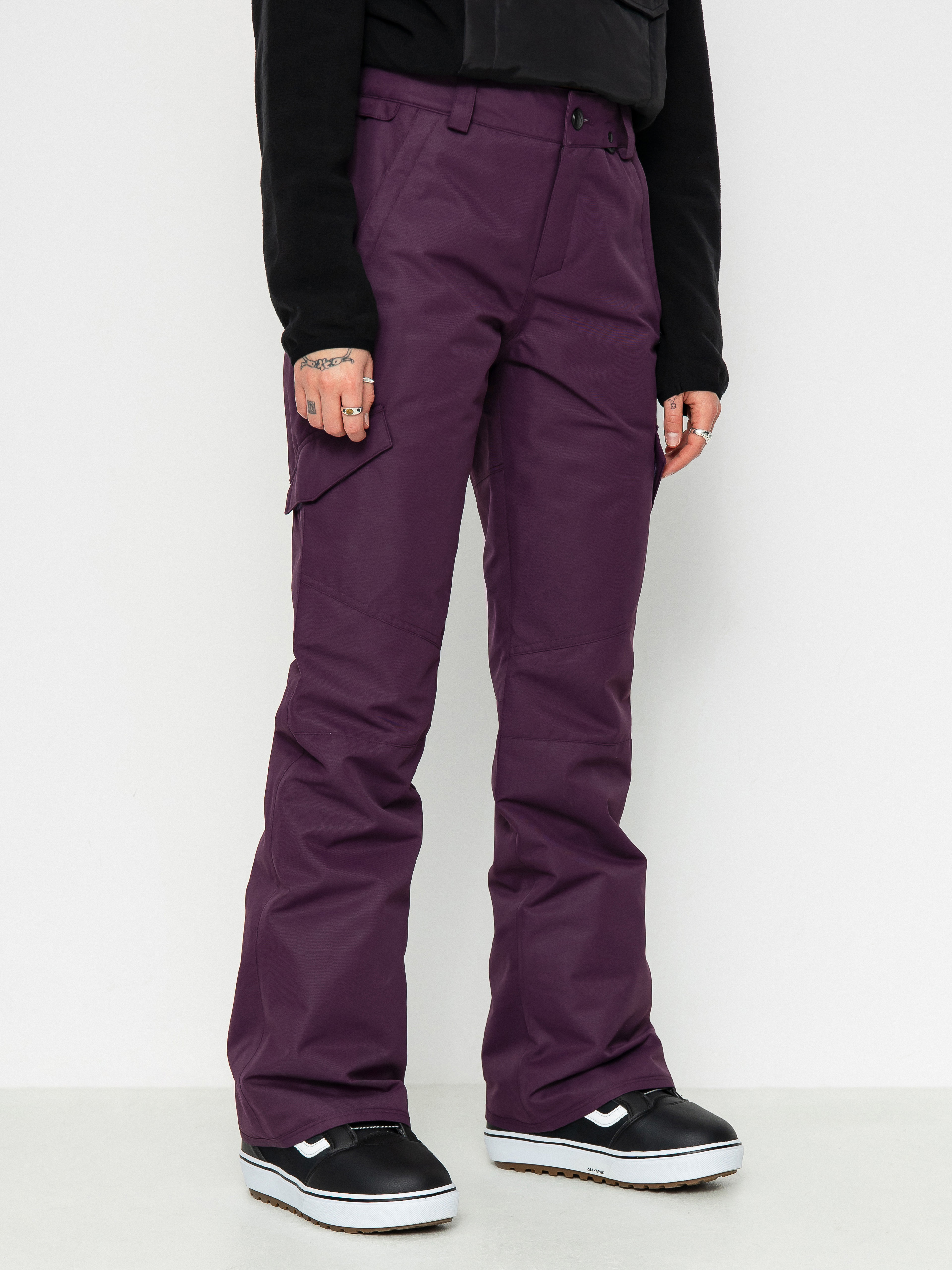 Damskie Spodnie snowboardowe Volcom Bridger Ins (blackberry)