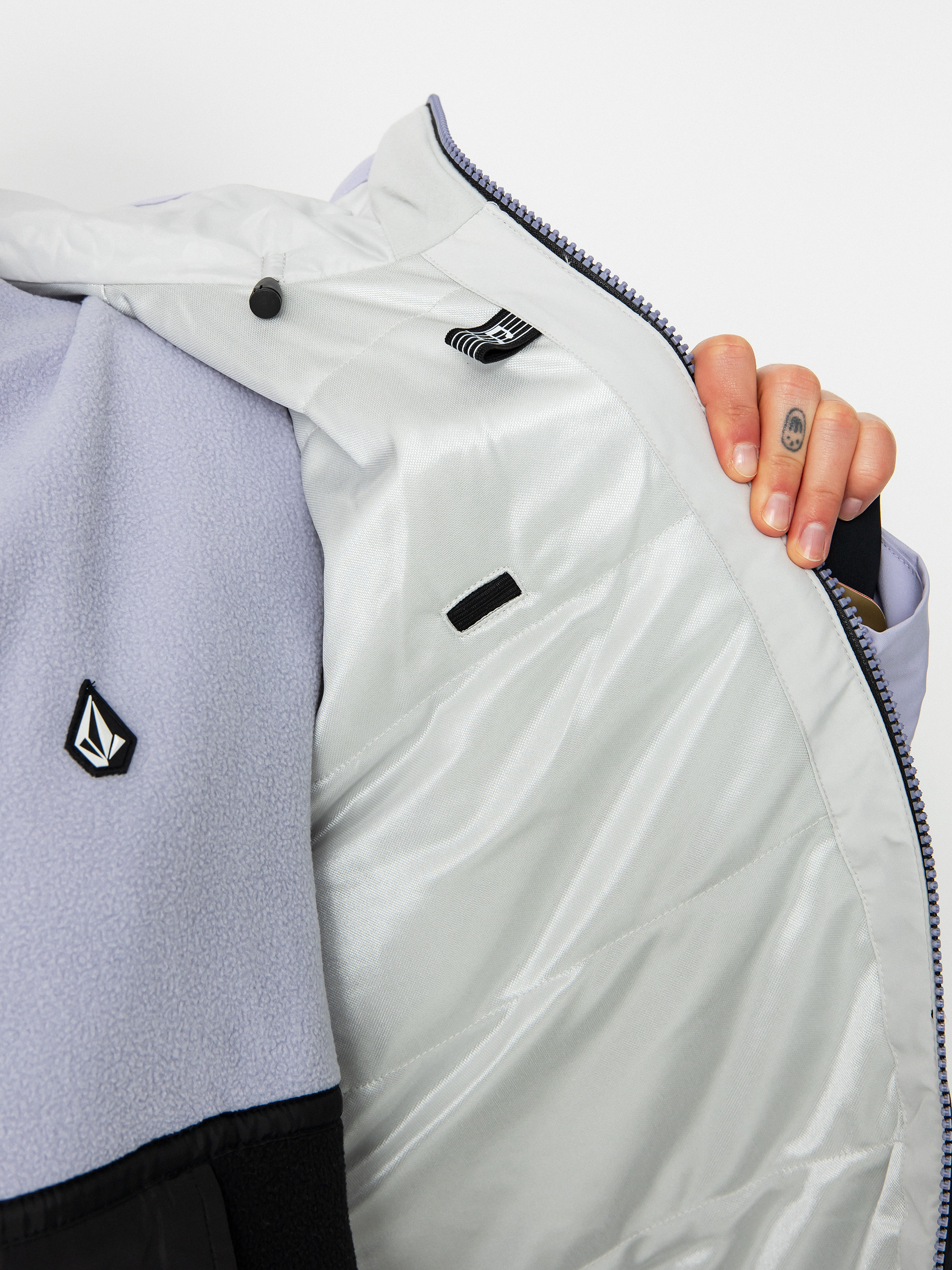 Damska Kurtka snowboardowa Volcom 3D Stretch Gore (lilac ash)