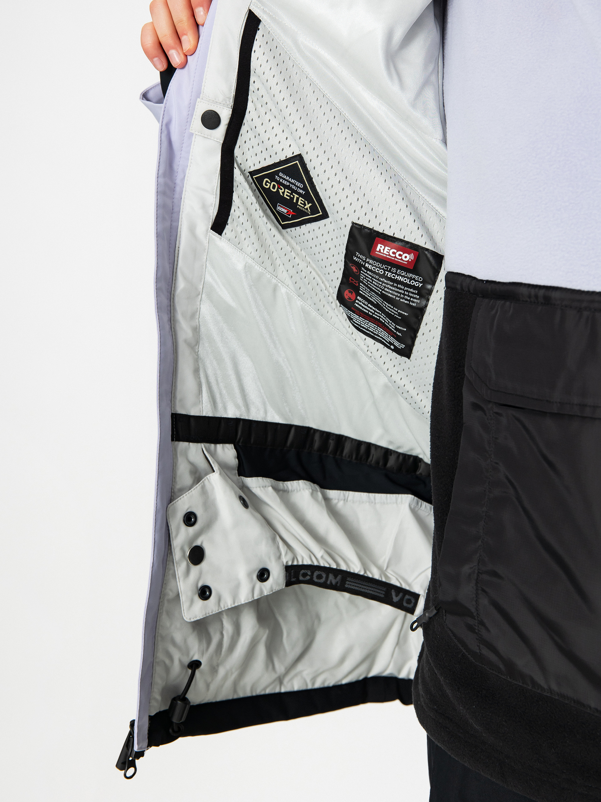 Damska Kurtka snowboardowa Volcom 3D Stretch Gore (lilac ash)