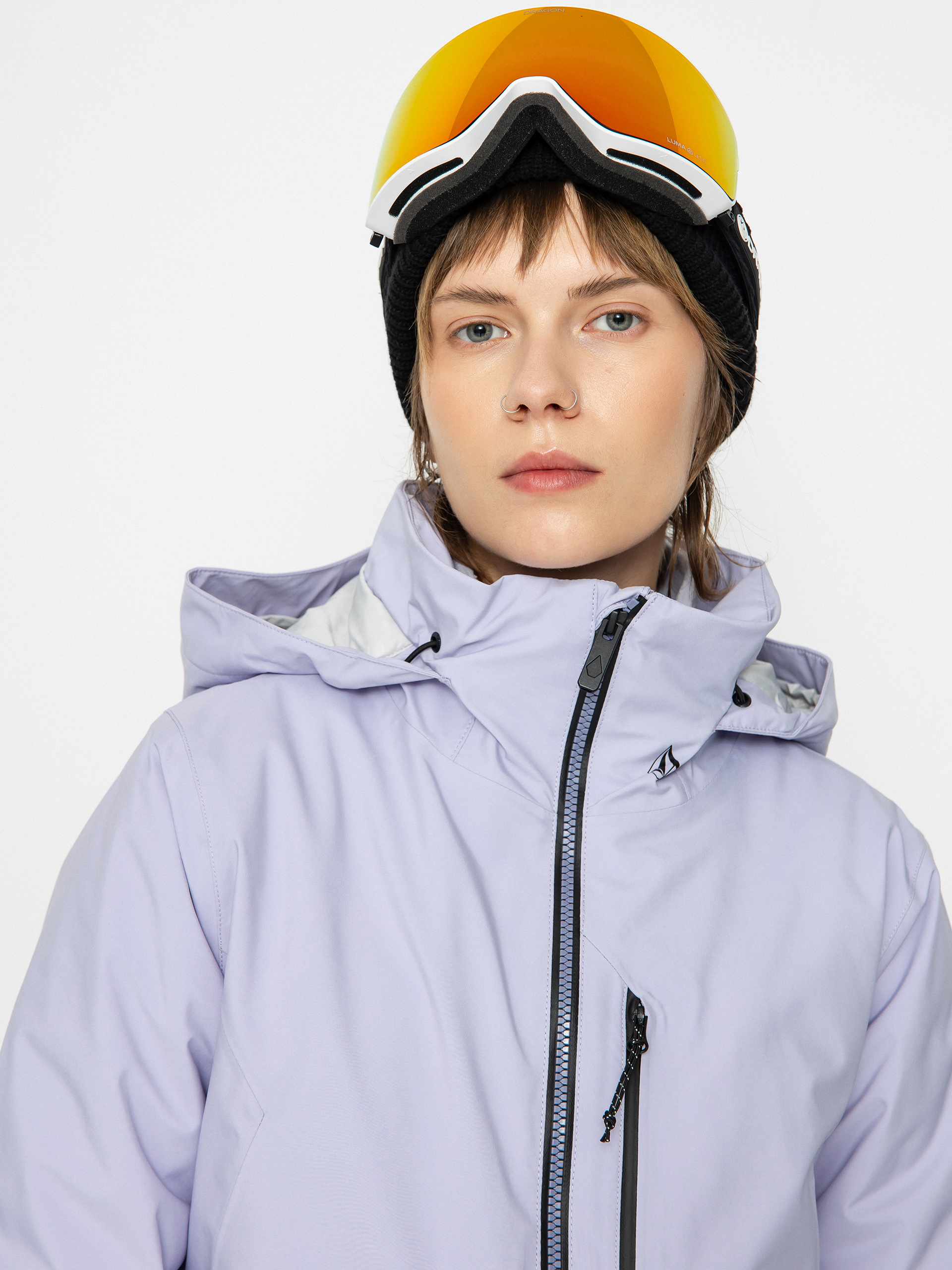 Damska Kurtka snowboardowa Volcom 3D Stretch Gore (lilac ash)