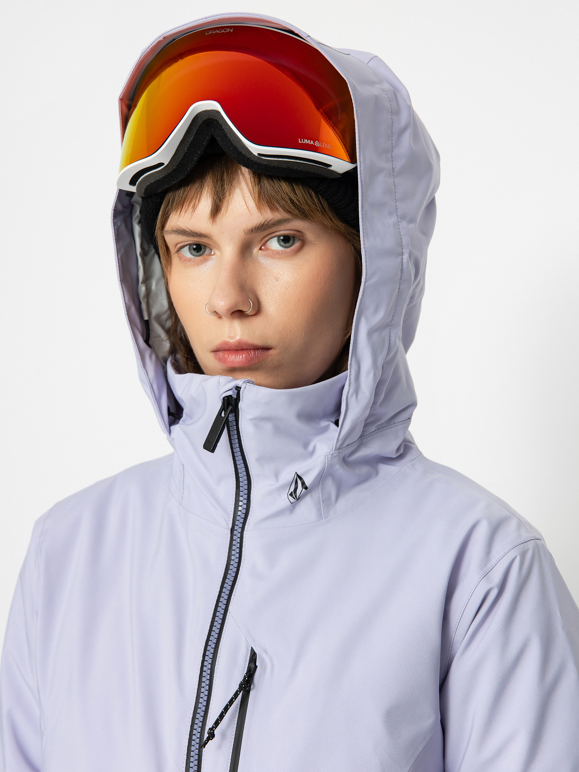 Damska Kurtka snowboardowa Volcom 3D Stretch Gore (lilac ash)