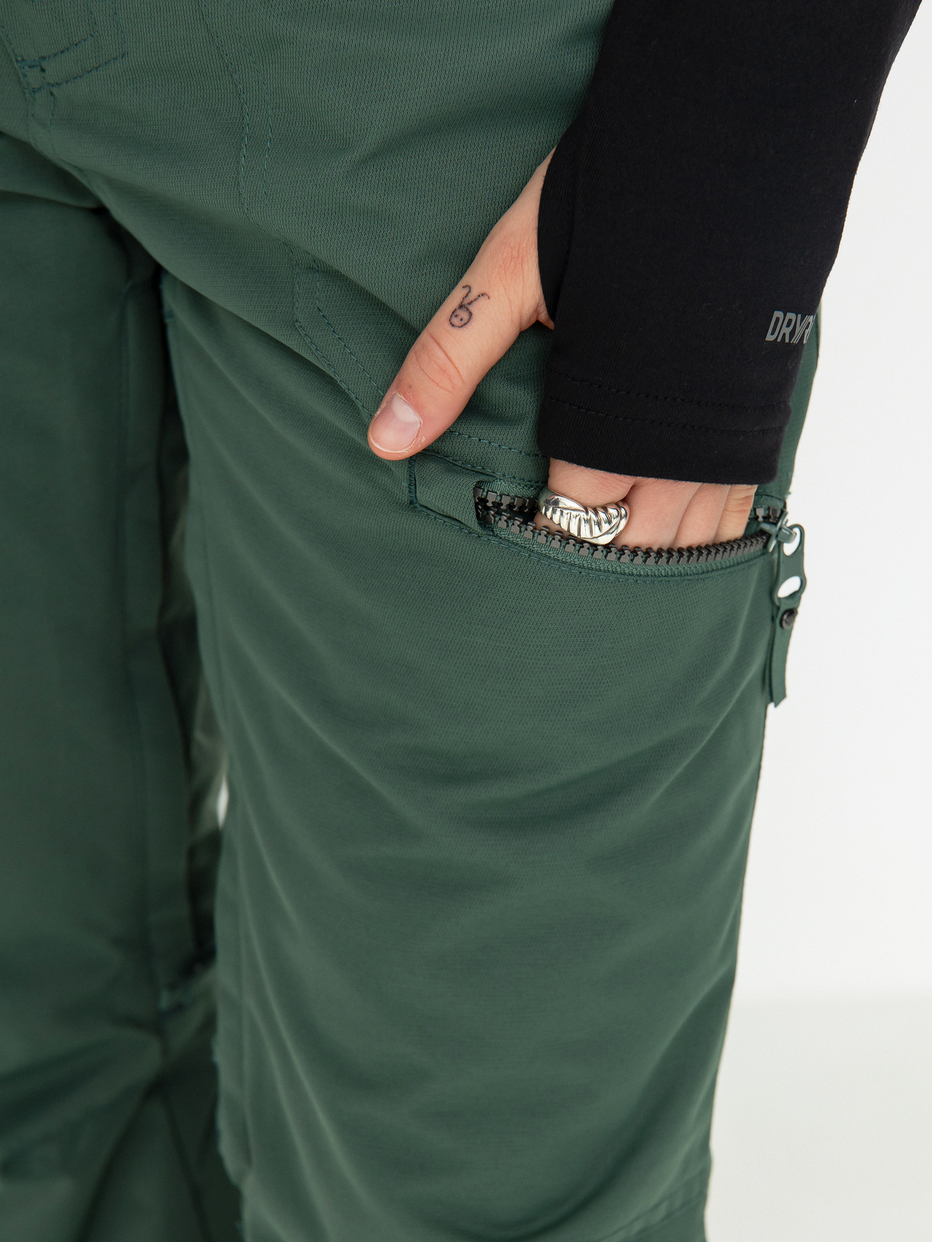 Damskie Spodnie snowboardowe Roxy Nadia (dark forest)