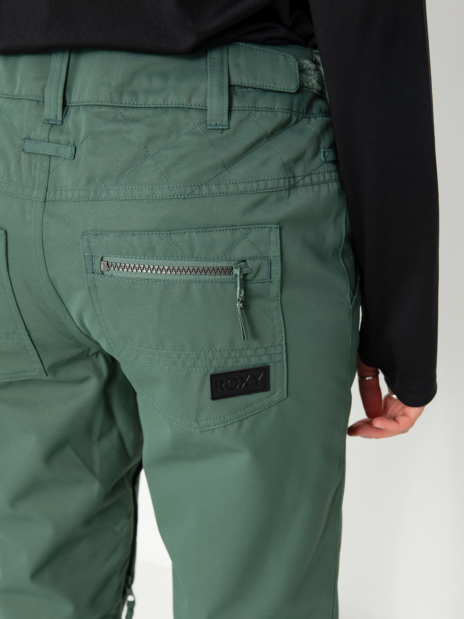 Damskie Spodnie snowboardowe Roxy Nadia (dark forest)