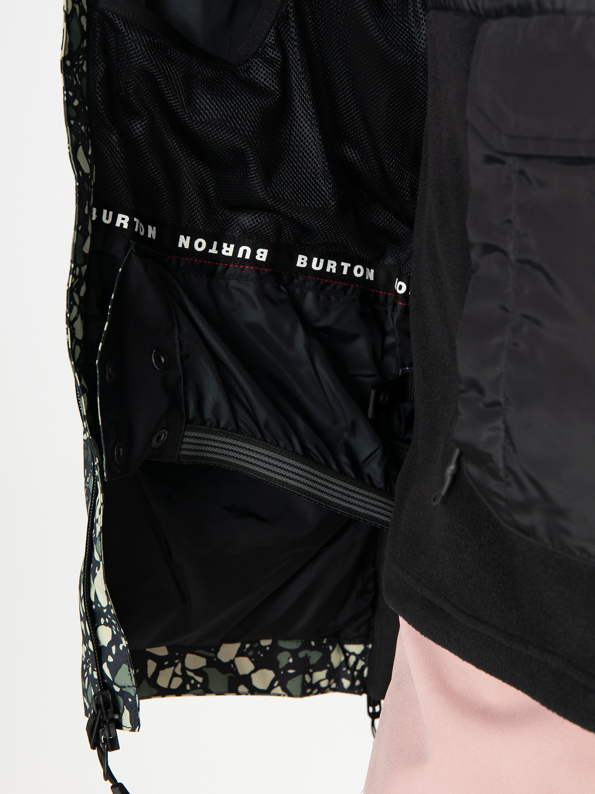 Damska Kurtka snowboardowa Burton Lalik (sediment/true black)