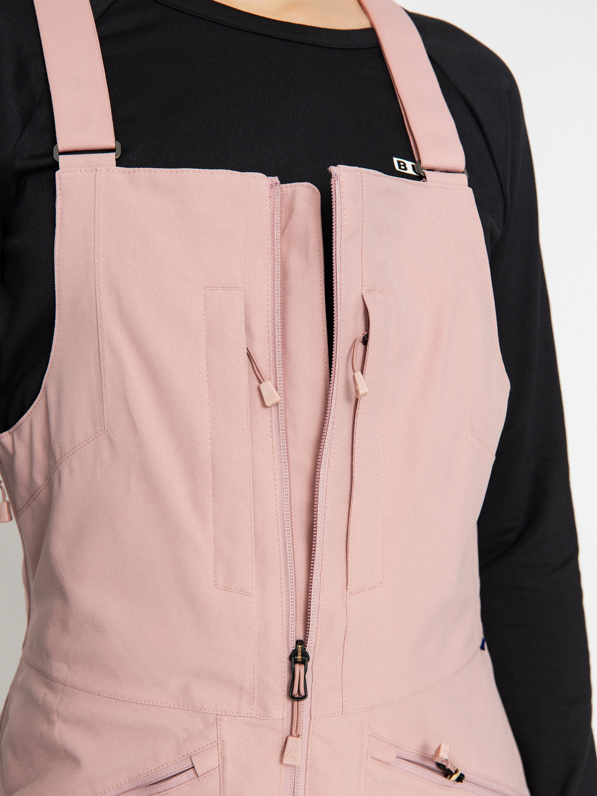 Damskie Spodnie snowboardowe Burton Reserve Stretch Bib (powder blush)