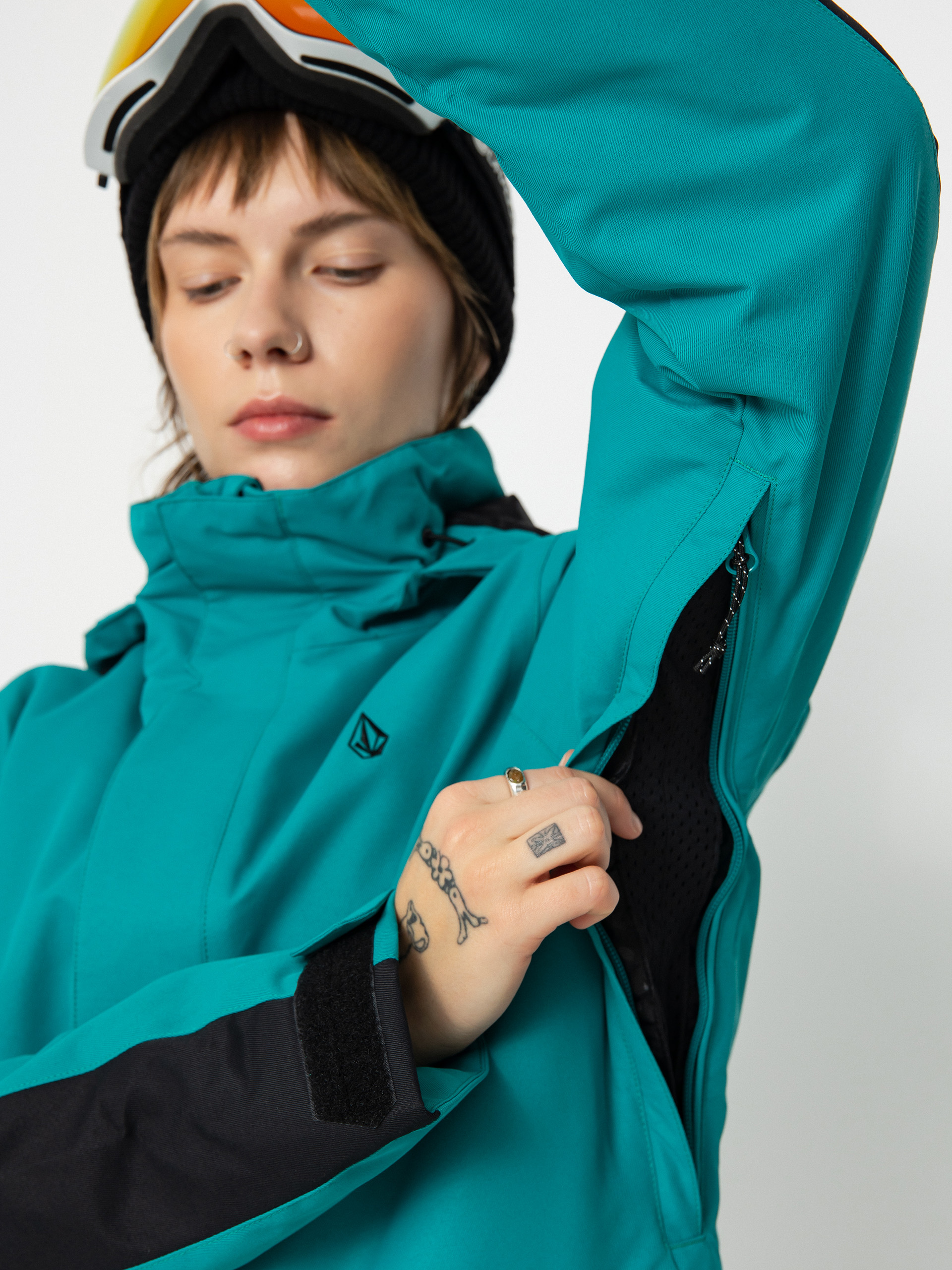 Damska Kurtka snowboardowa Volcom Westland Ins (vibrant green)