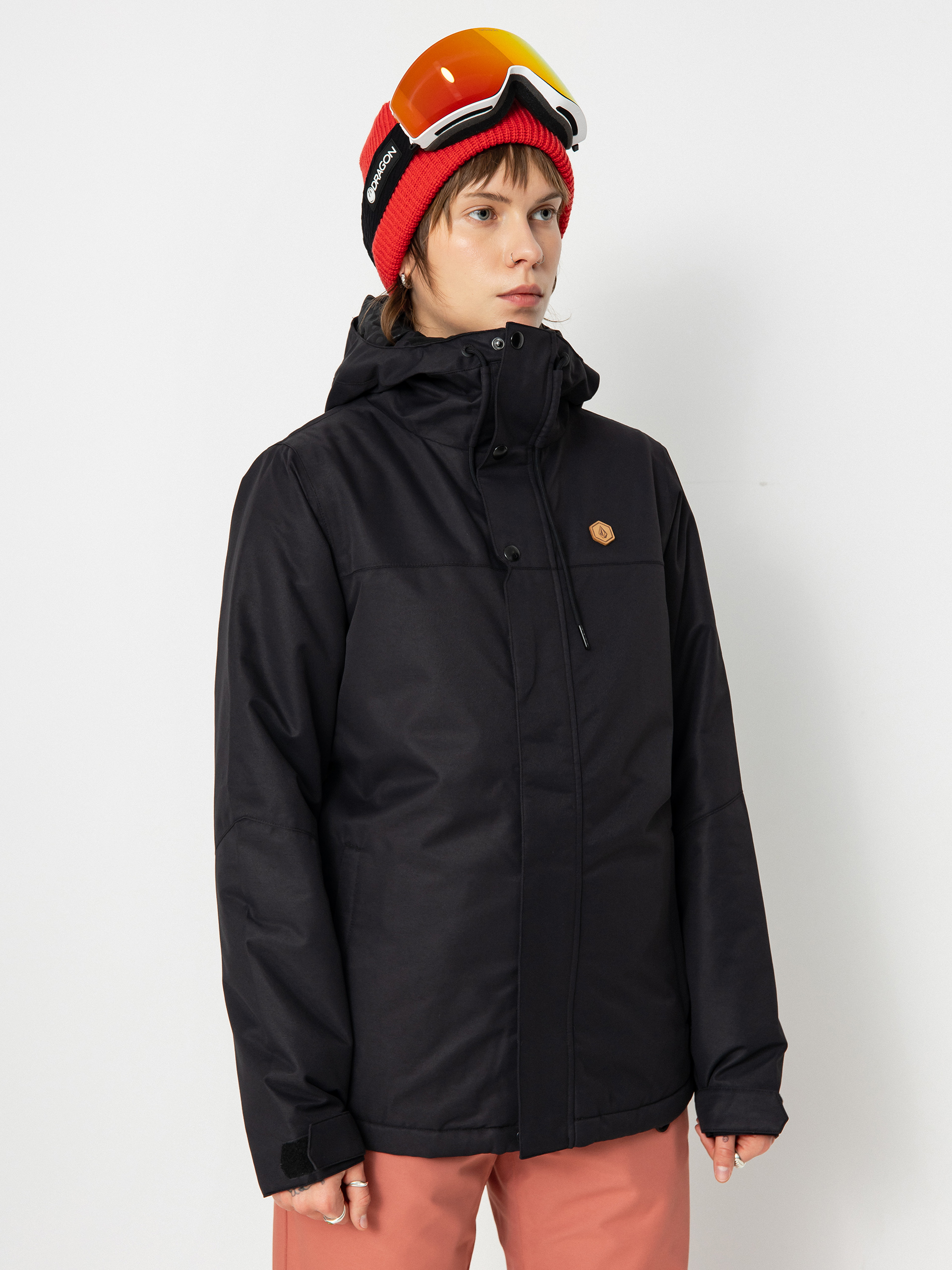 Damska Kurtka snowboardowa Volcom Bolt Ins (black)