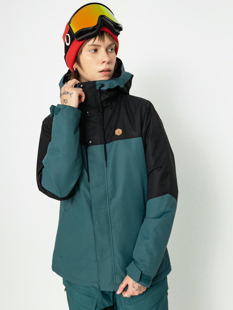 Damska Kurtka snowboardowa Volcom Bolt Ins (balsam)