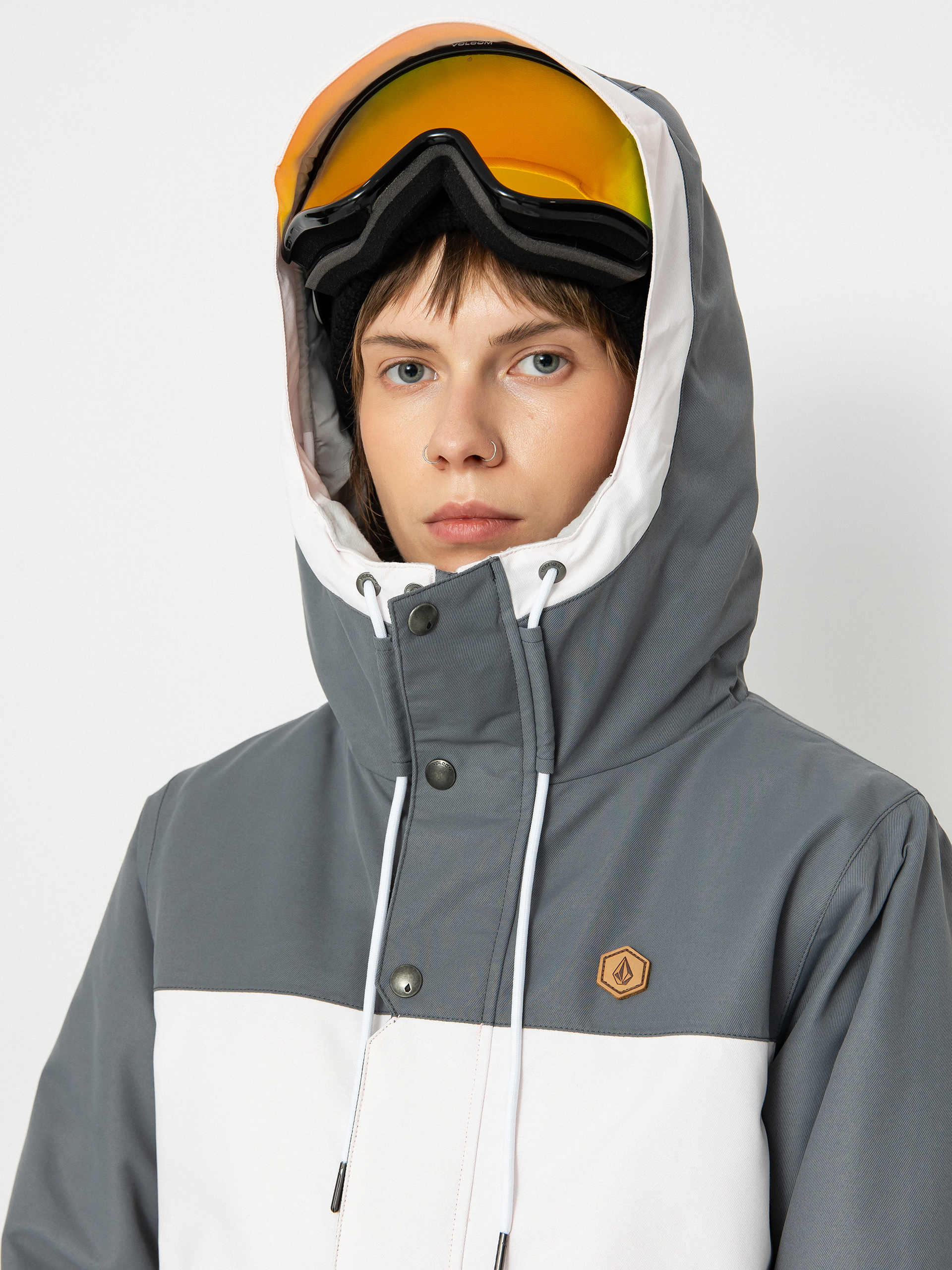 Damska Kurtka snowboardowa Volcom Bolt Ins (calcite)