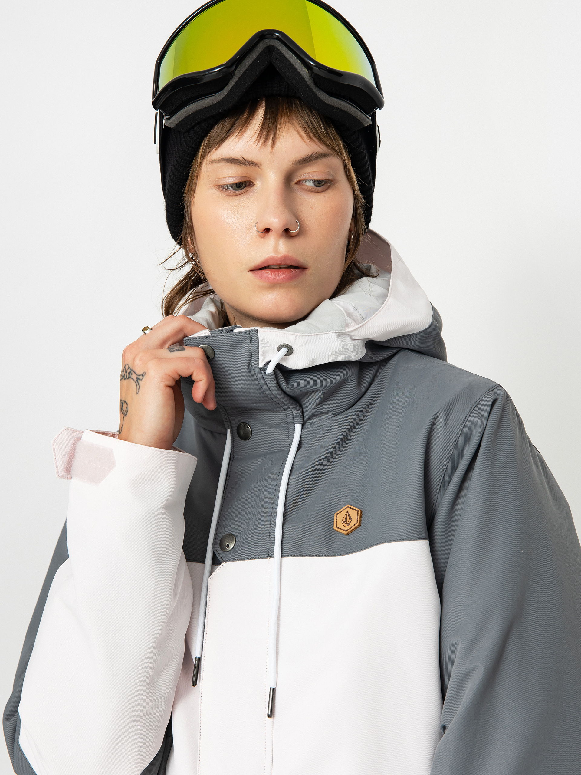 Damska Kurtka snowboardowa Volcom Bolt Ins (calcite)