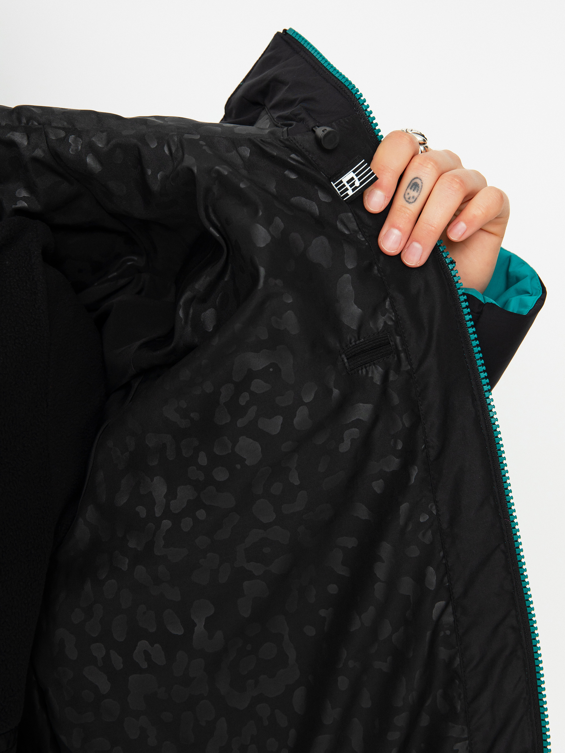 Damska Kurtka snowboardowa Volcom Puffleup (vibrant green)