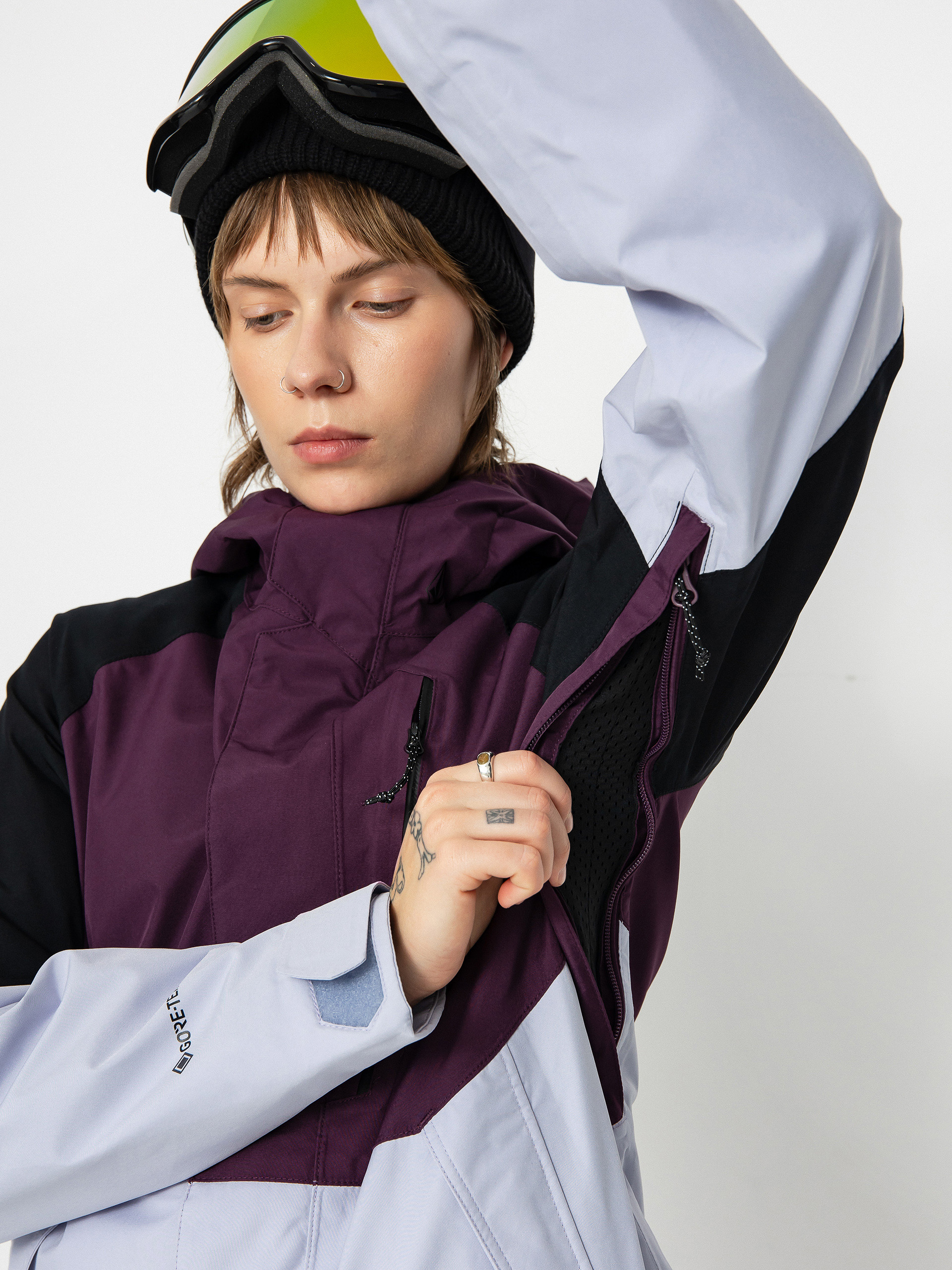 Damska Kurtka snowboardowa Volcom V.Co Aris Gore Tex (blackberry)