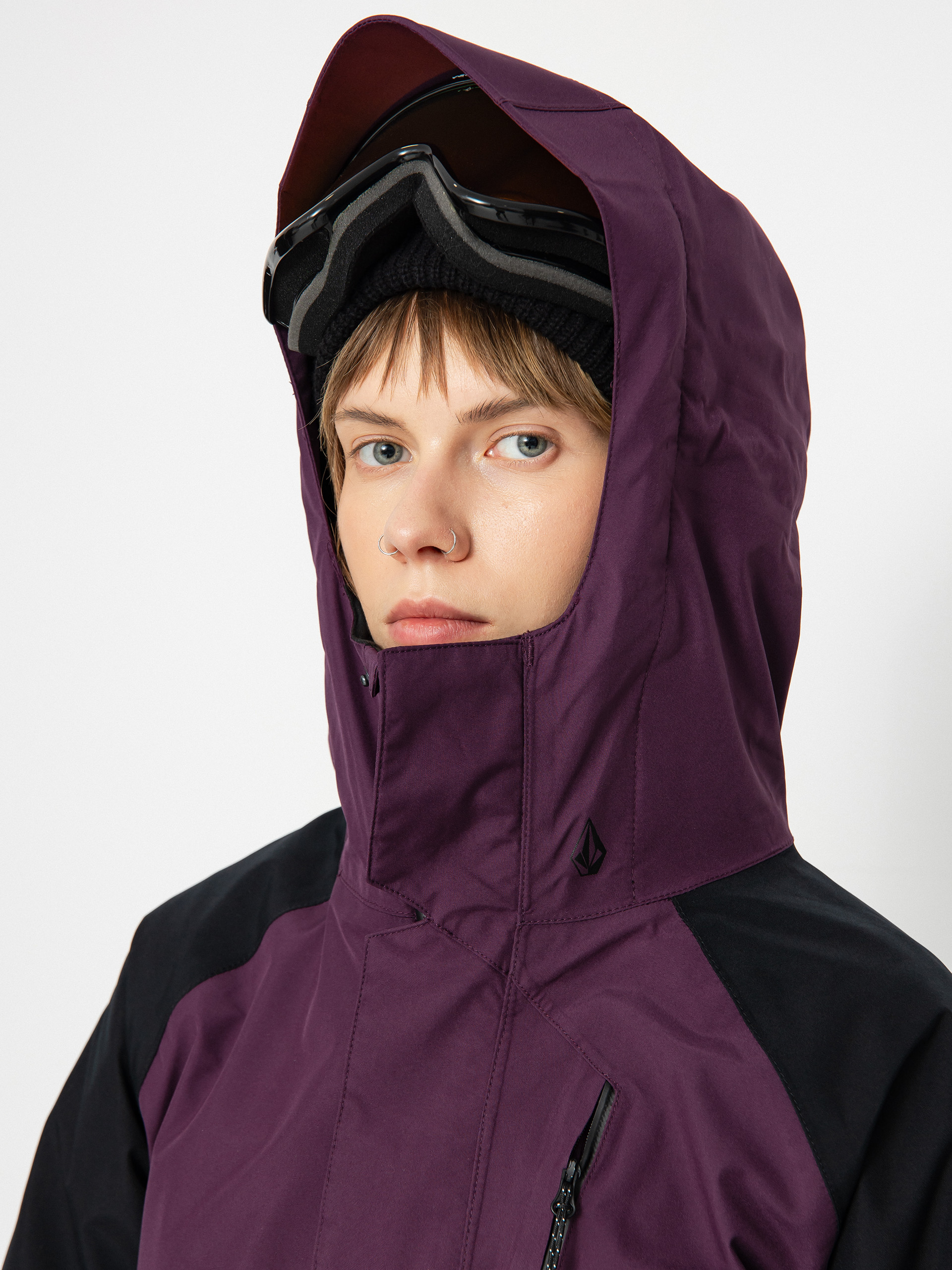 Damska Kurtka snowboardowa Volcom V.Co Aris Gore Tex (blackberry)