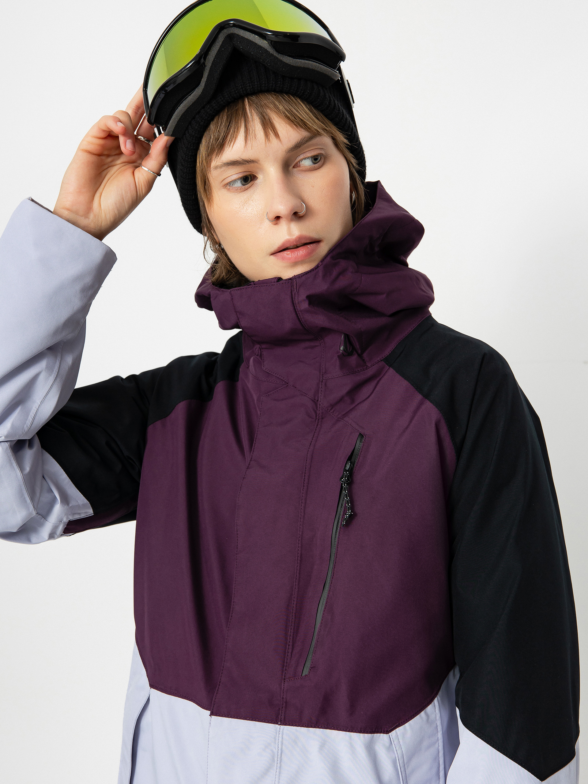 Damska Kurtka snowboardowa Volcom V.Co Aris Gore Tex (blackberry)