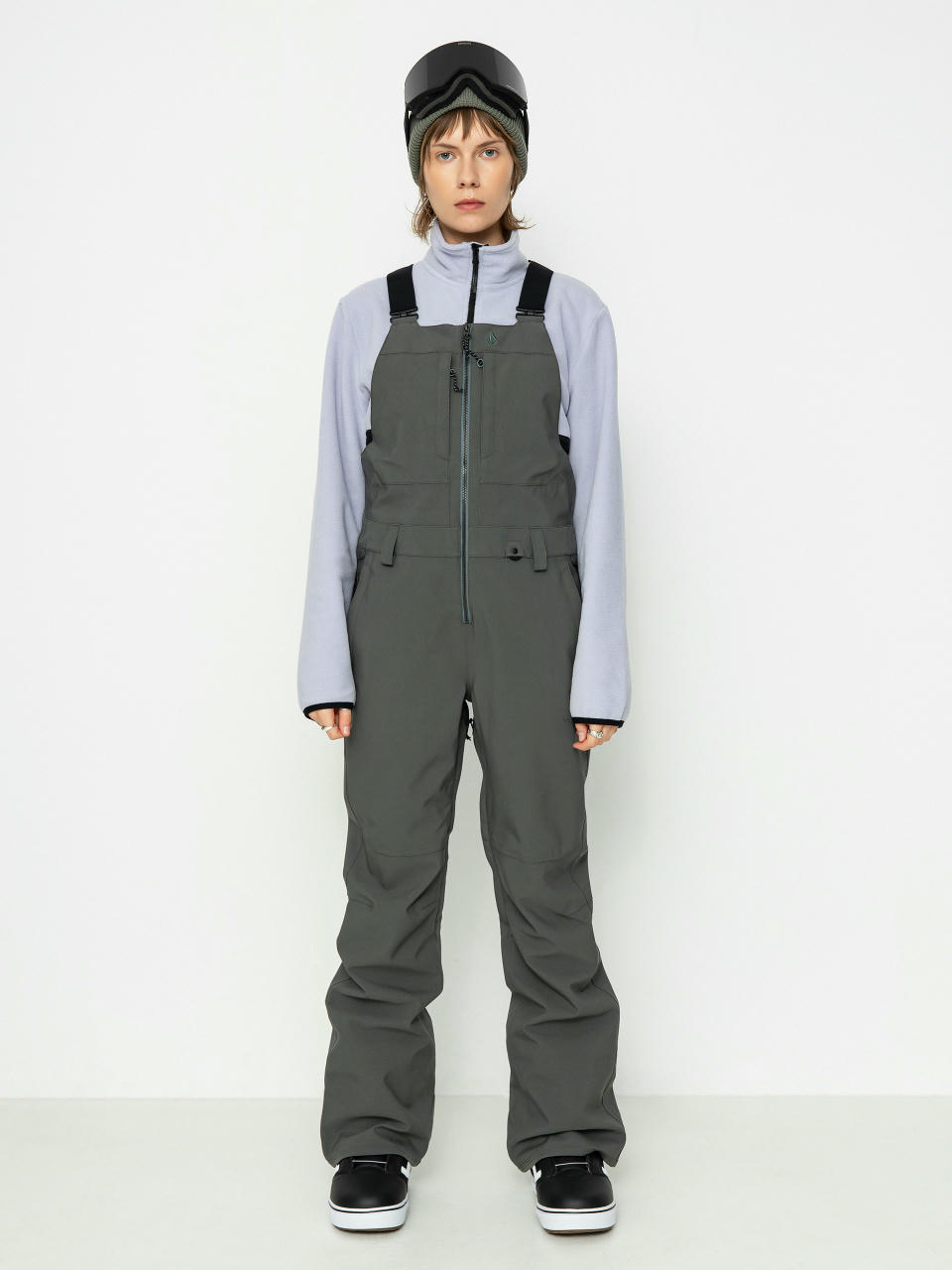 Damskie Spodnie snowboardowe Volcom Swift Bib Overall (eucalyptus)