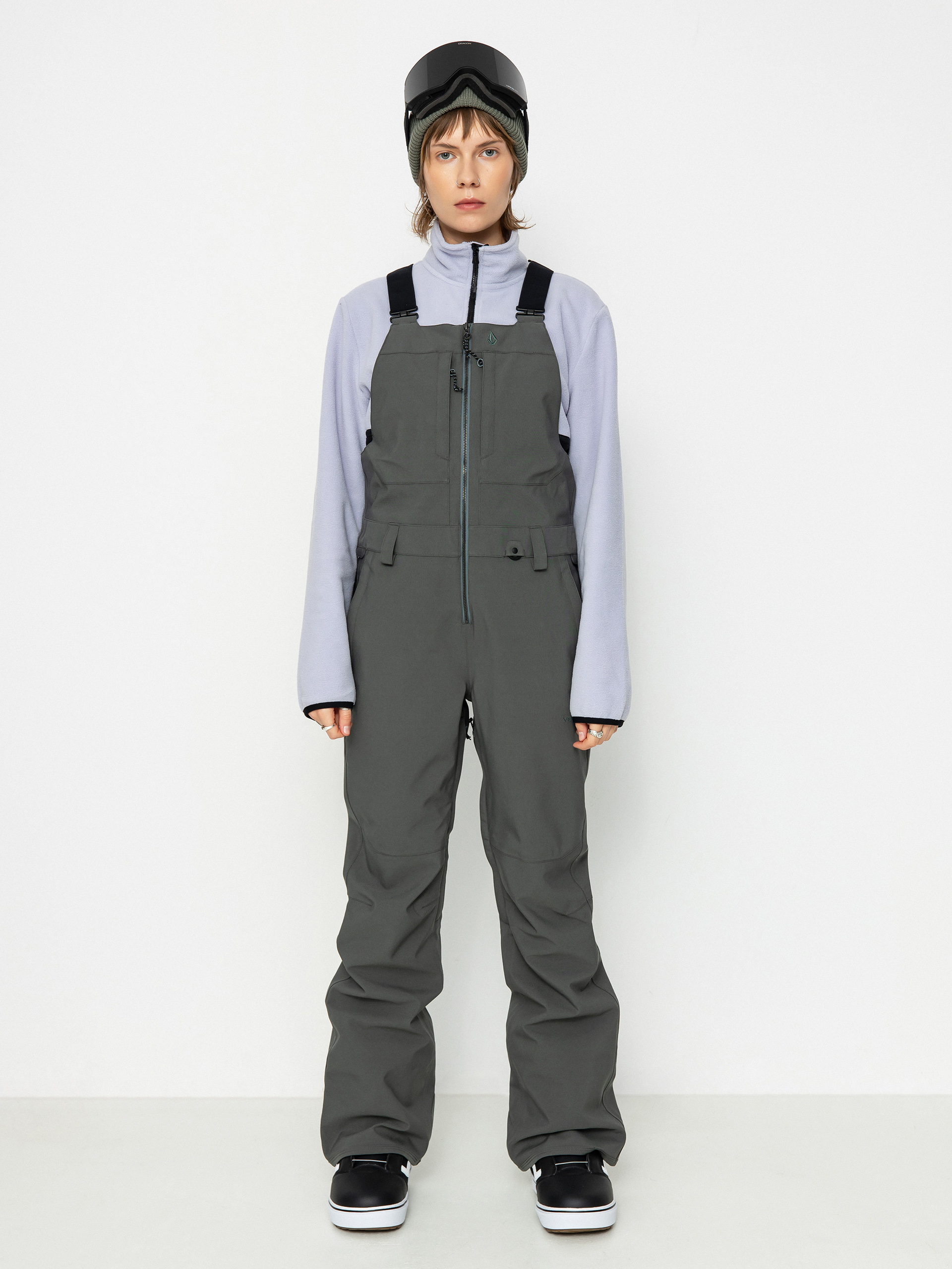 Spodnie snowboardowe Volcom Swift Bib Overall Wmn (eucalyptus)