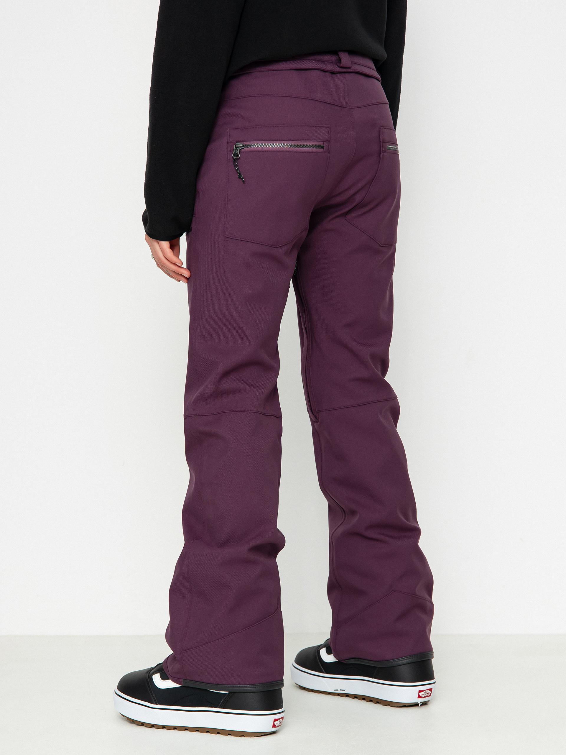 Damskie Spodnie snowboardowe Volcom Species Stretch (blackberry)
