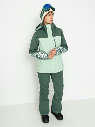 Kurtka snowboardowa Roxy Jetty Block Wmn (dark forest wild)