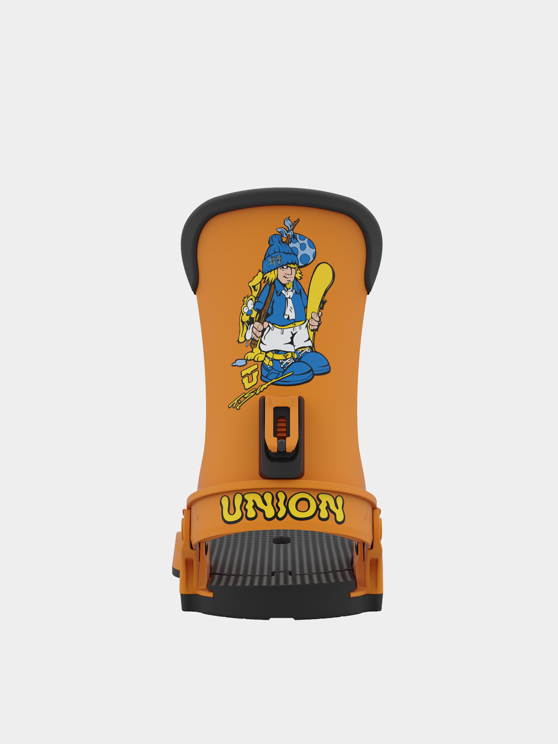 Wiązania snowboardowe Union Sims Nub 93 - pomarańczowy (orange)