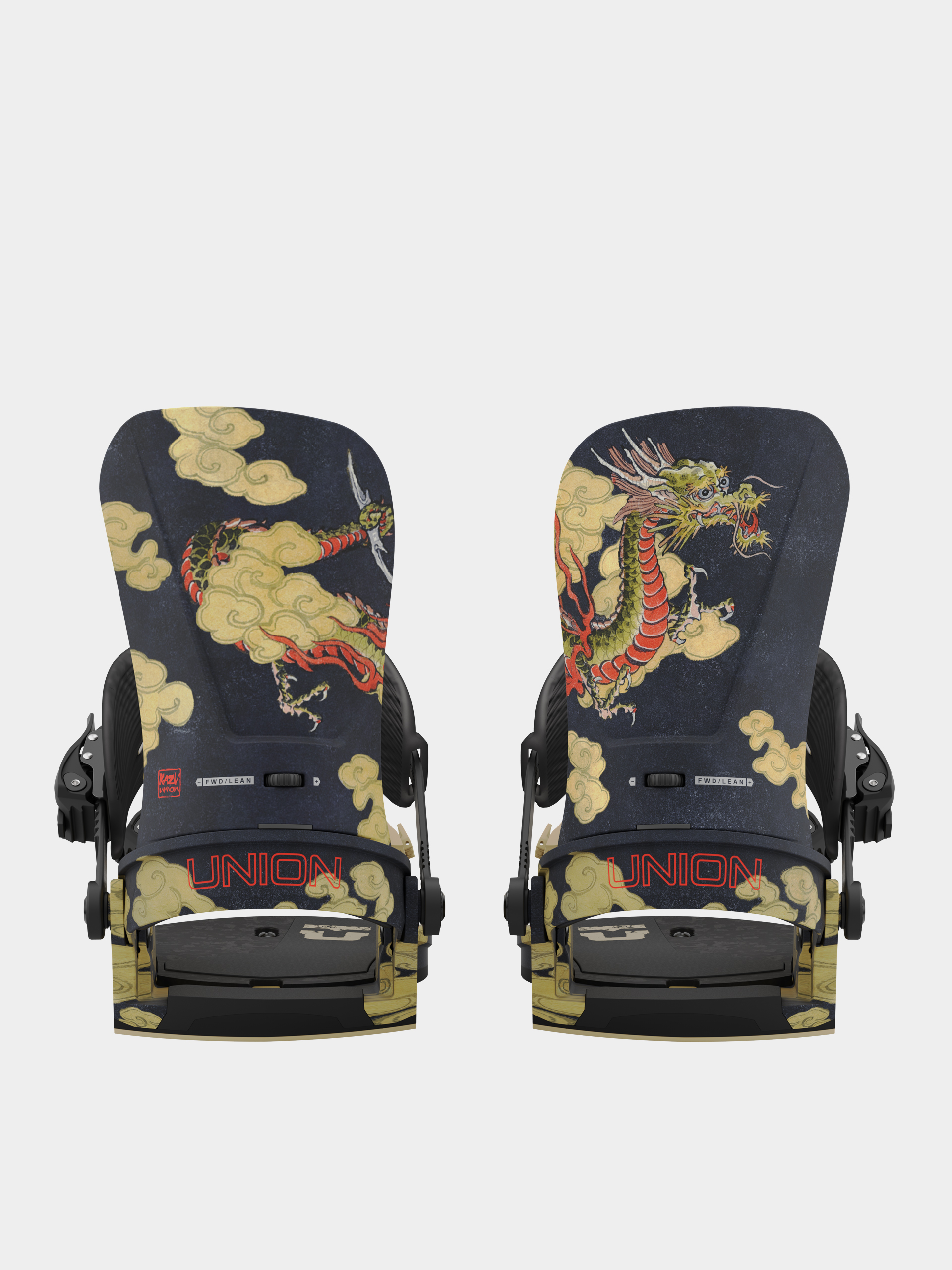 Męskie Wiązania snowboardowe Union Kazu Kakubo (dragon)