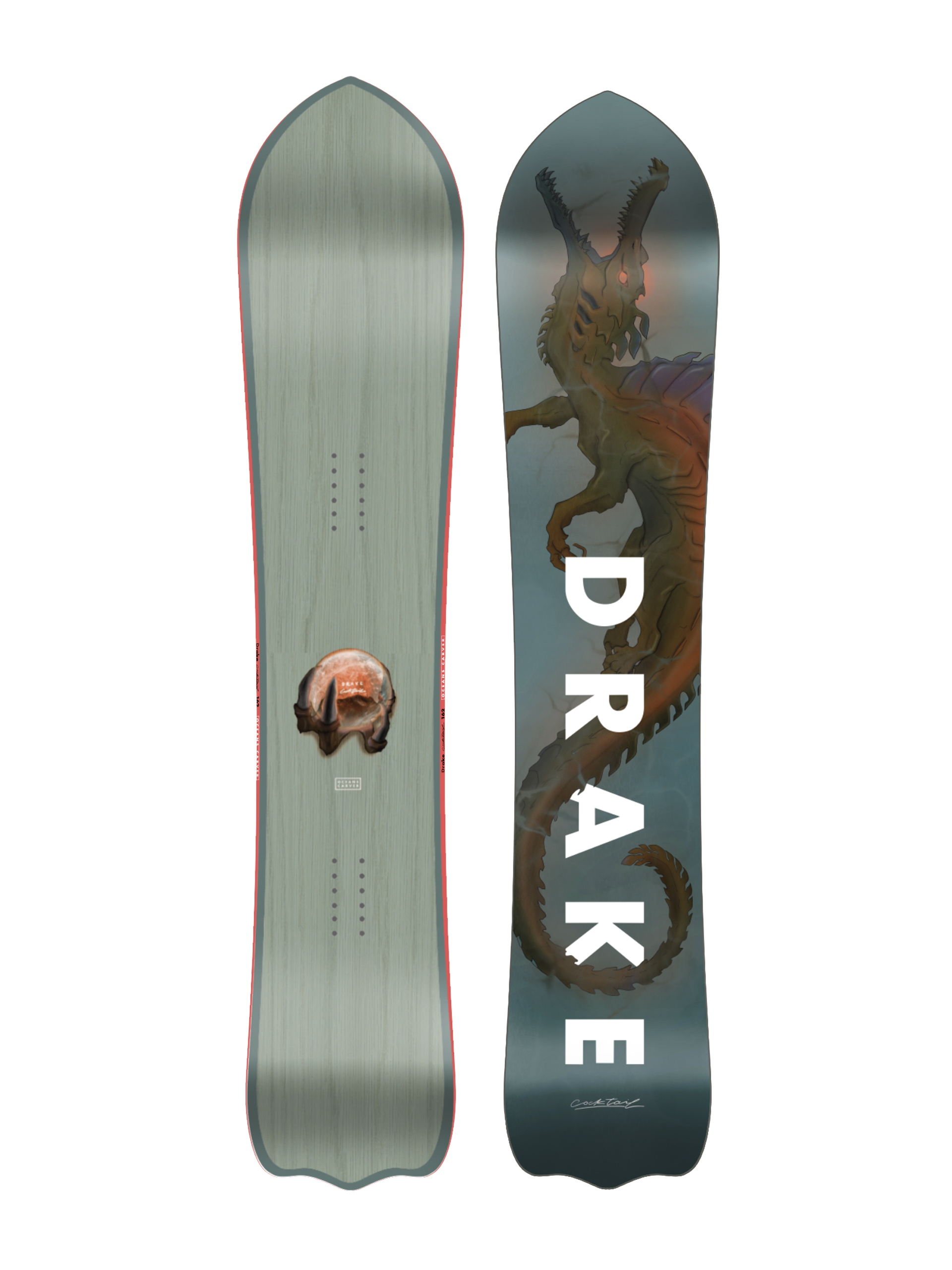 Deska snowboardowa Drake Shot - wielobarwny