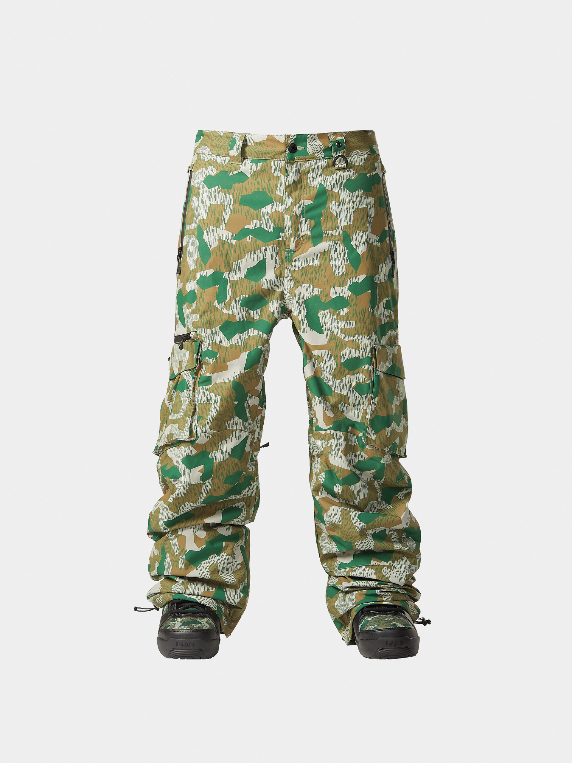 Męskie Spodnie snowboardowe ThirtyTwo Blahzay Cargo (army)