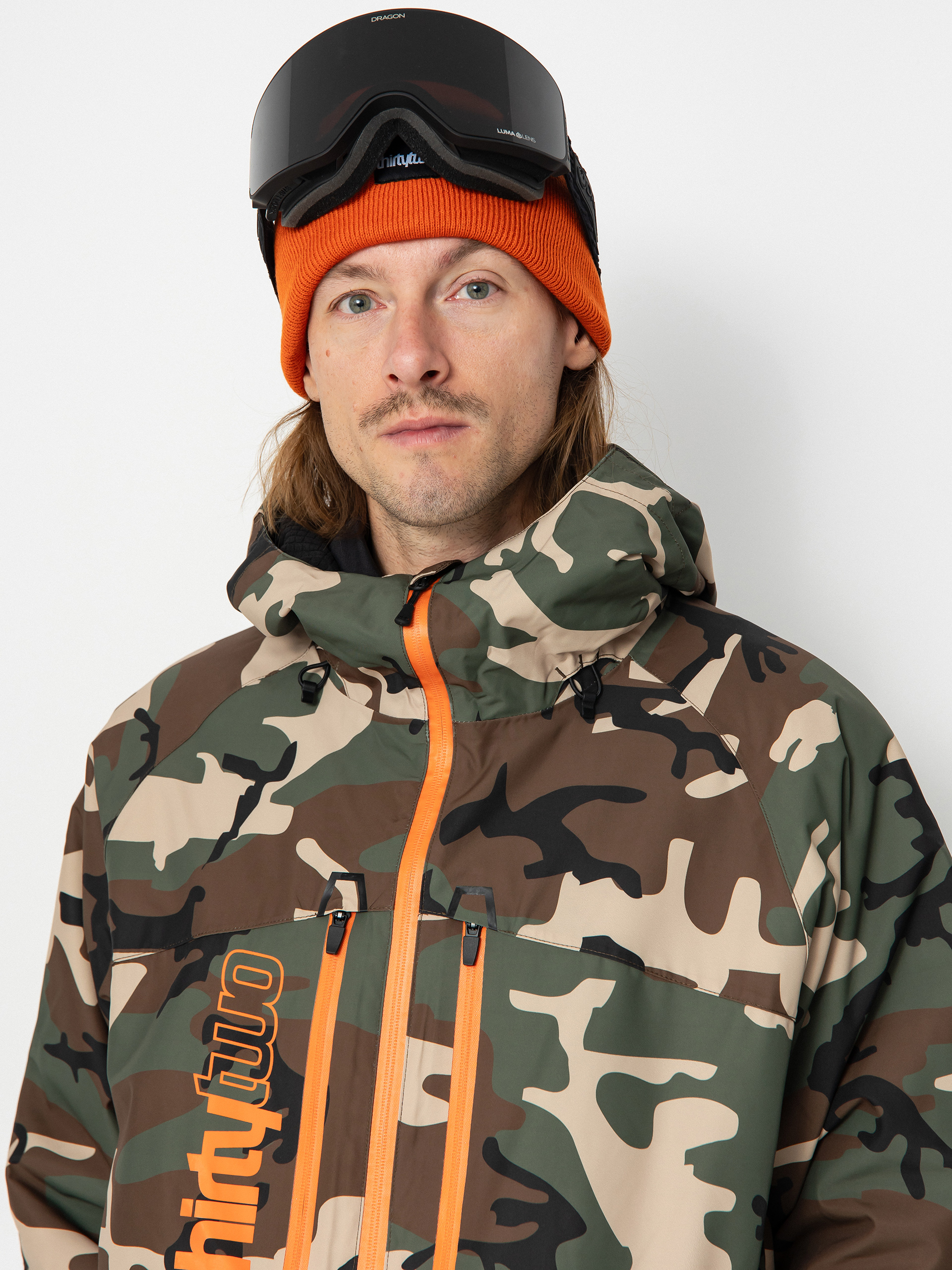 Męska Kurtka snowboardowa ThirtyTwo Lashed Insulated (black/camo)