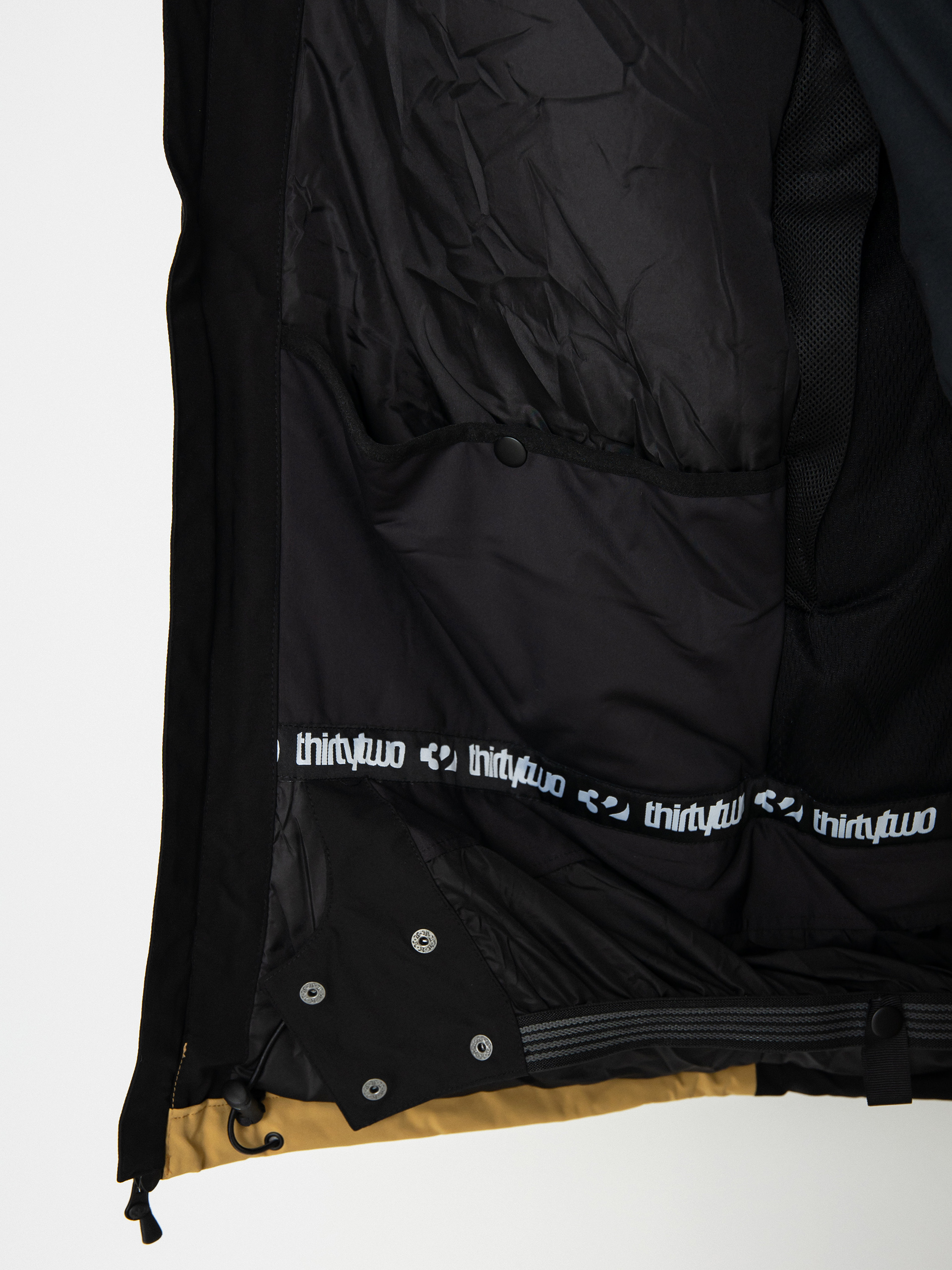 Męska Kurtka snowboardowa ThirtyTwo Lashed Insulated (black/tan)