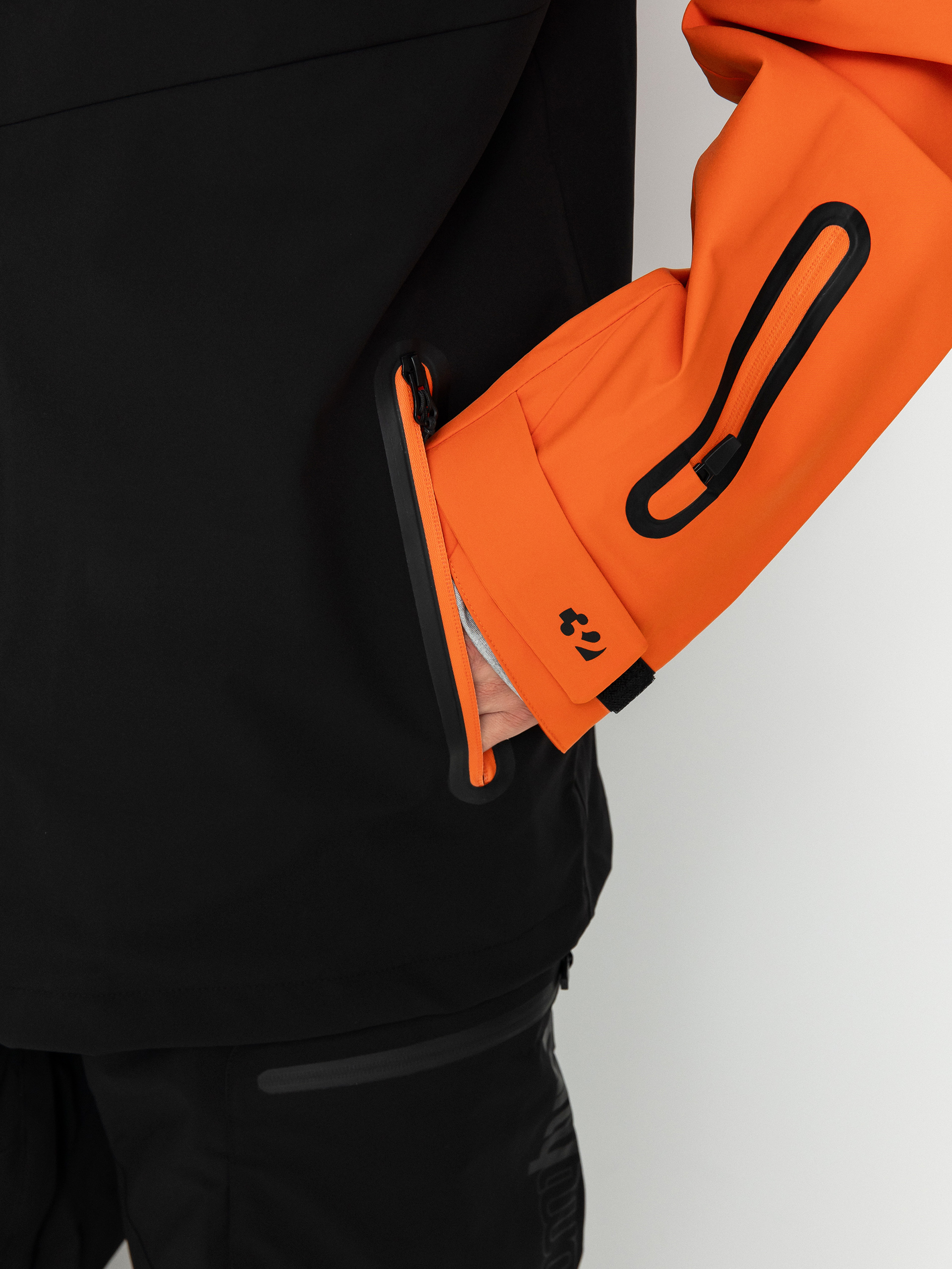 Męska Kurtka snowboardowa ThirtyTwo Grasser (black/orange)