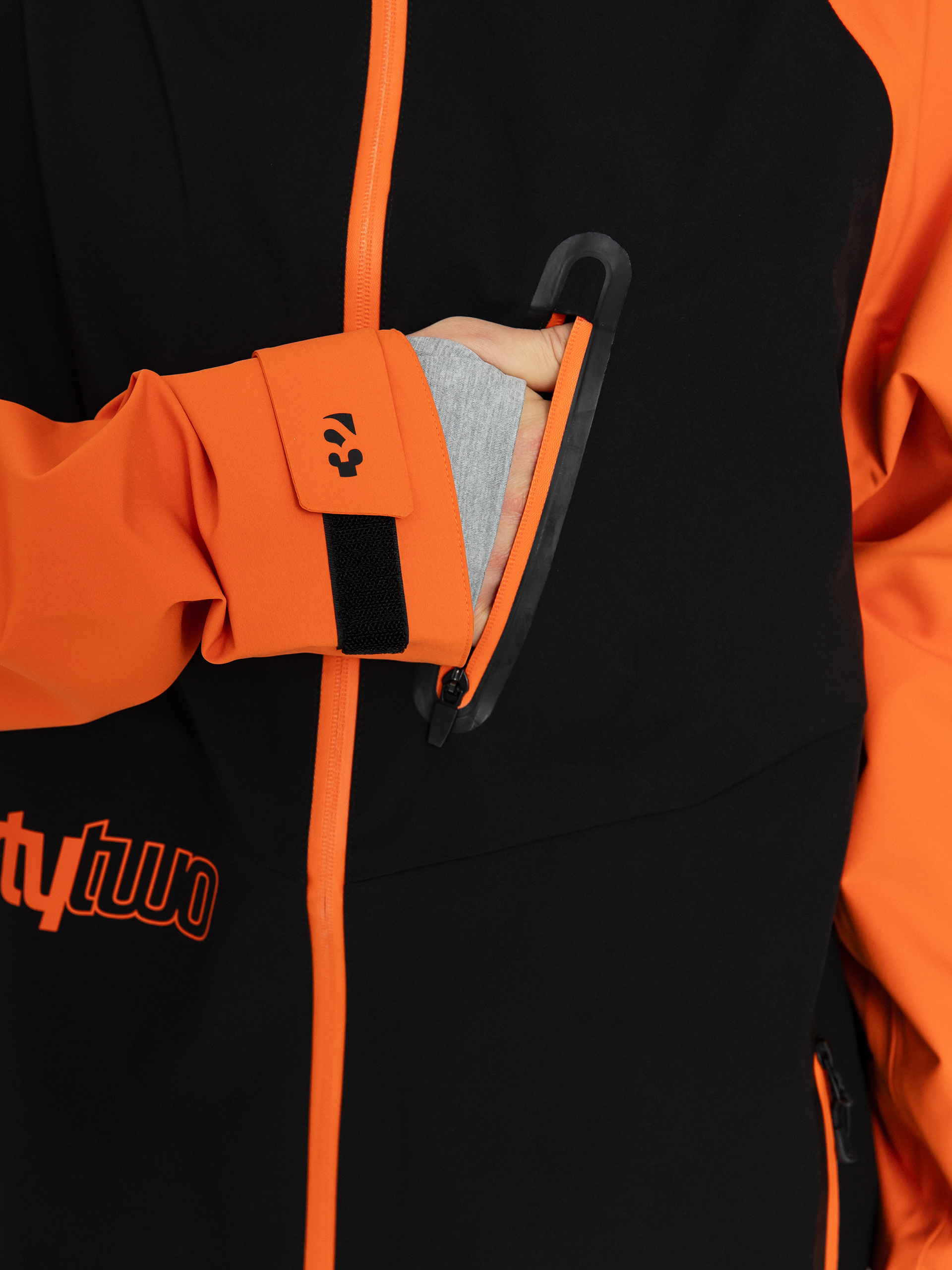 Męska Kurtka snowboardowa ThirtyTwo Grasser (black/orange)