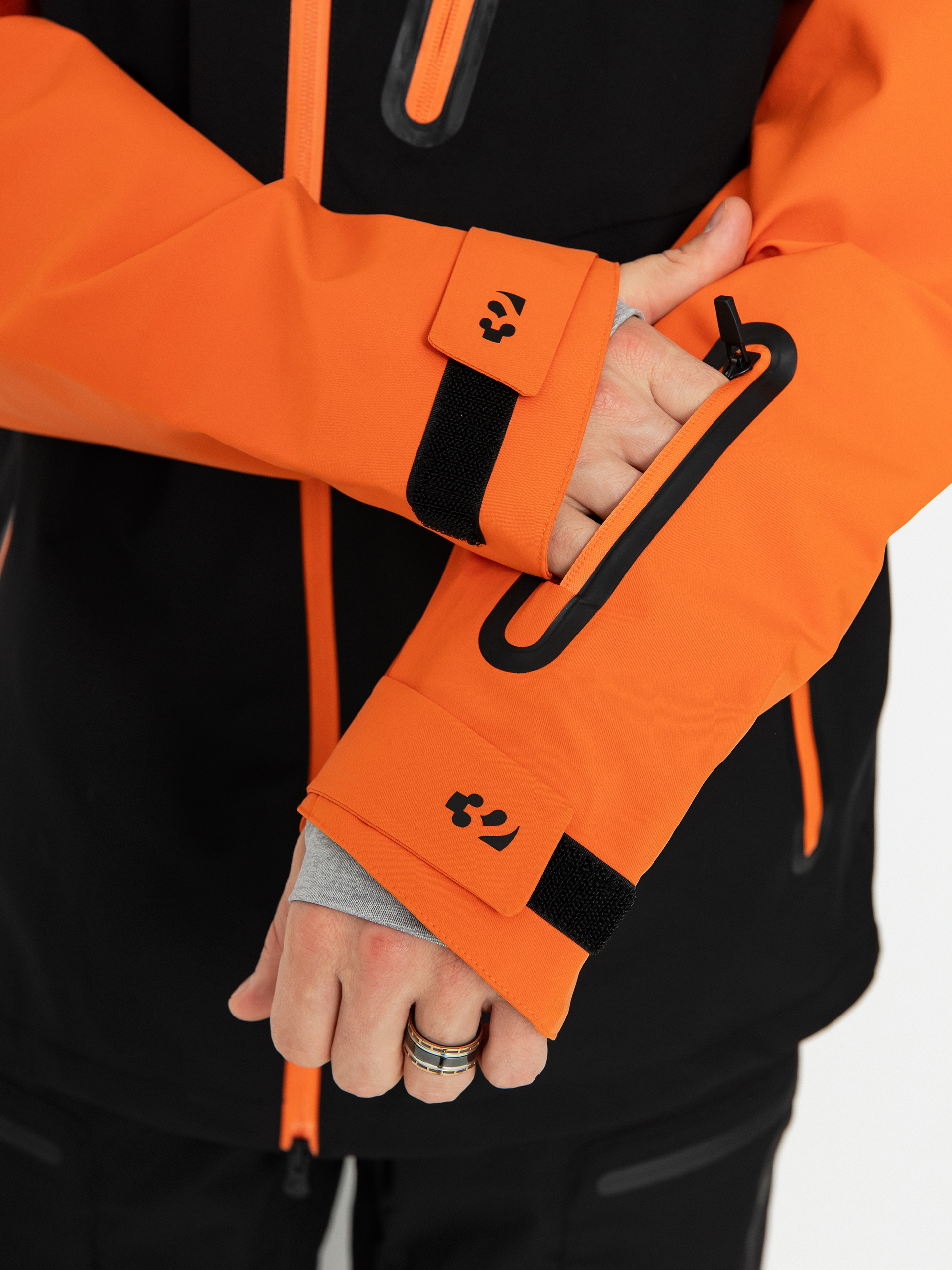 Męska Kurtka snowboardowa ThirtyTwo Grasser (black/orange)