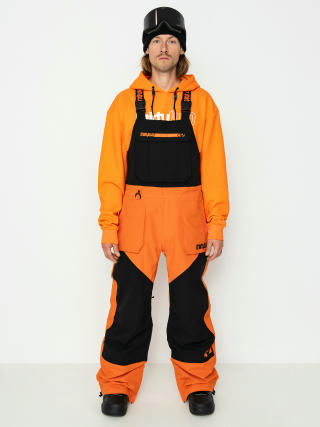 Spodnie snowboardowe ThirtyTwo Basement Bib (black/orange)