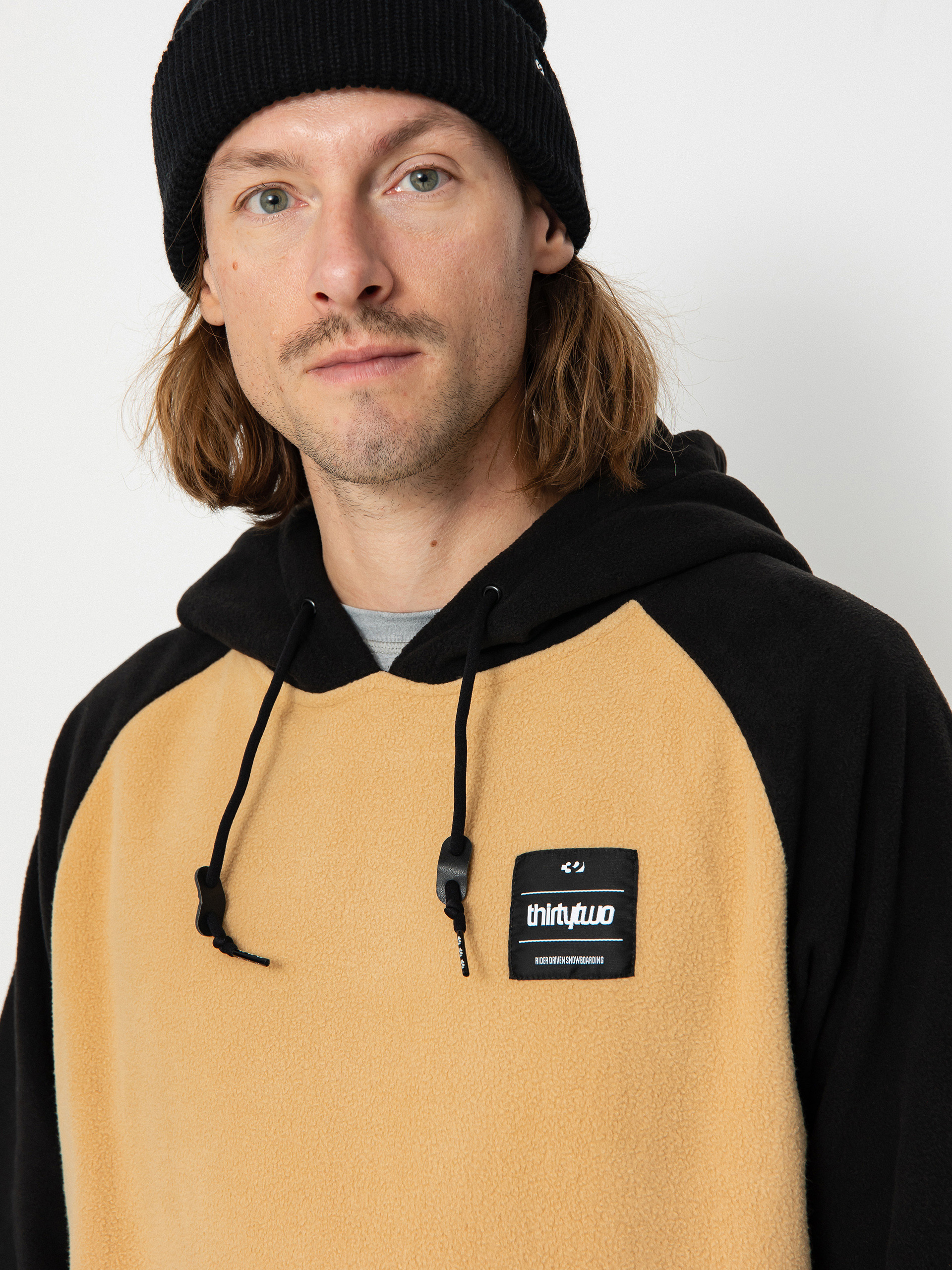 Bluza z kapturem ThirtyTwo Rest Stop (black/tan)