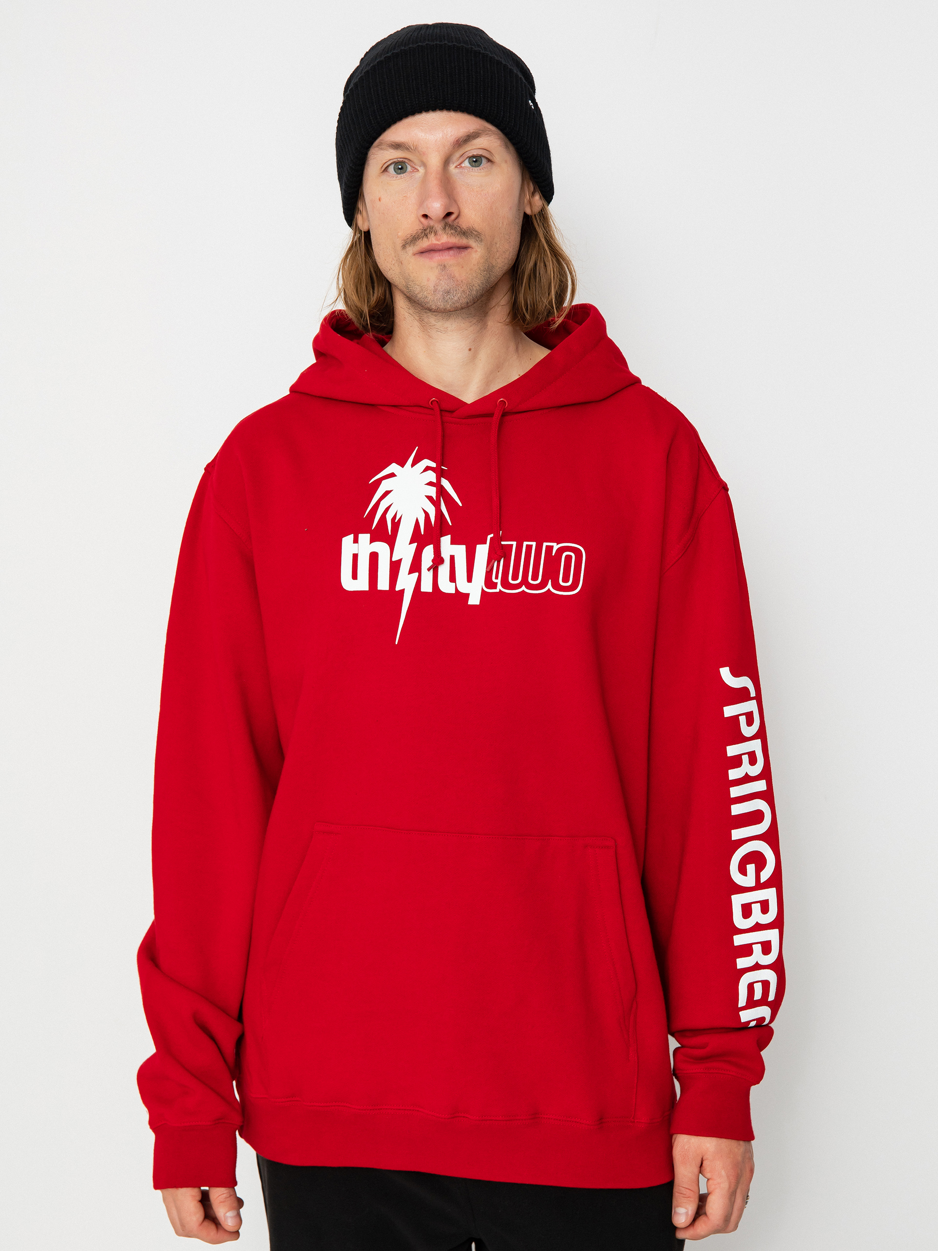 Bluza z kapturem ThirtyTwo Spring Break (red)