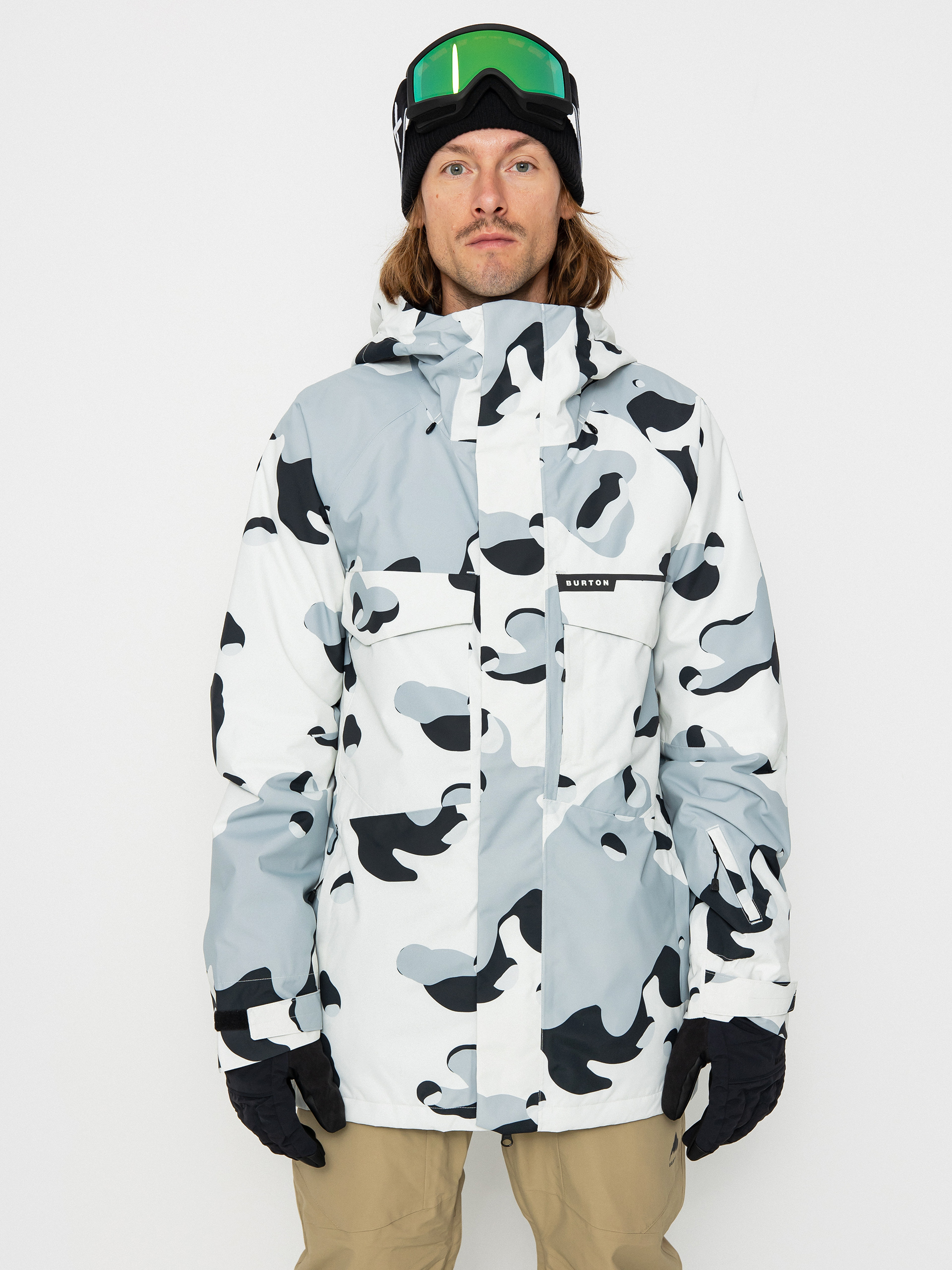 Męska Kurtka snowboardowa Burton Covert 2.0 (stout white cookie camo)