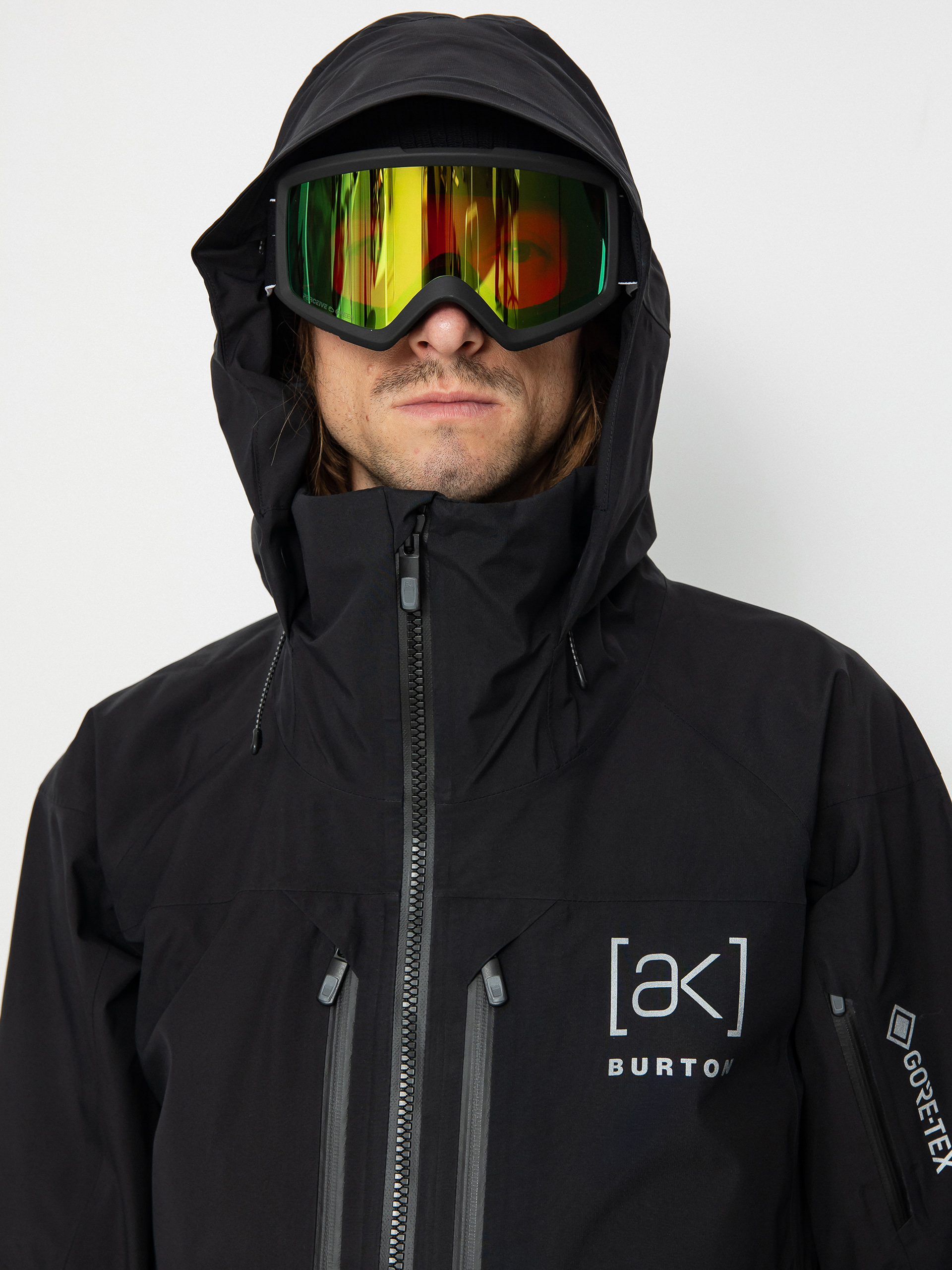 Kurtka snowboardowa Burton Ak Gore Swash - czarny (true black)