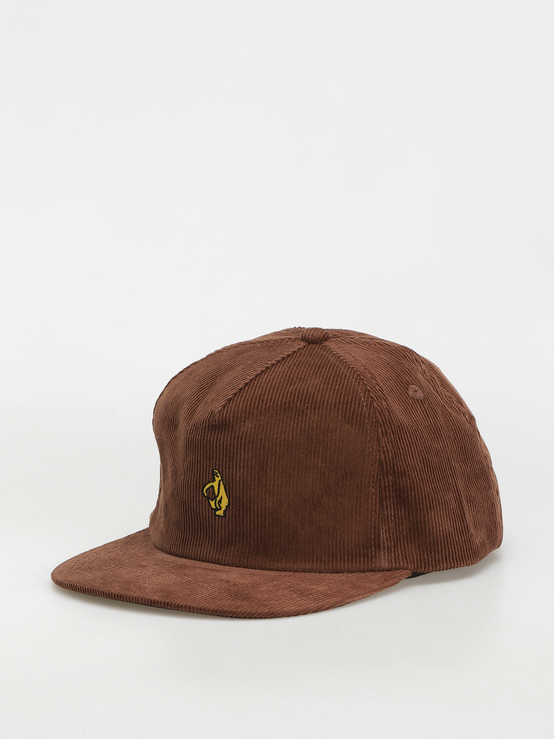 Czapka z daszkiem Krooked Adj Shmoo Snapback (brown/gold)